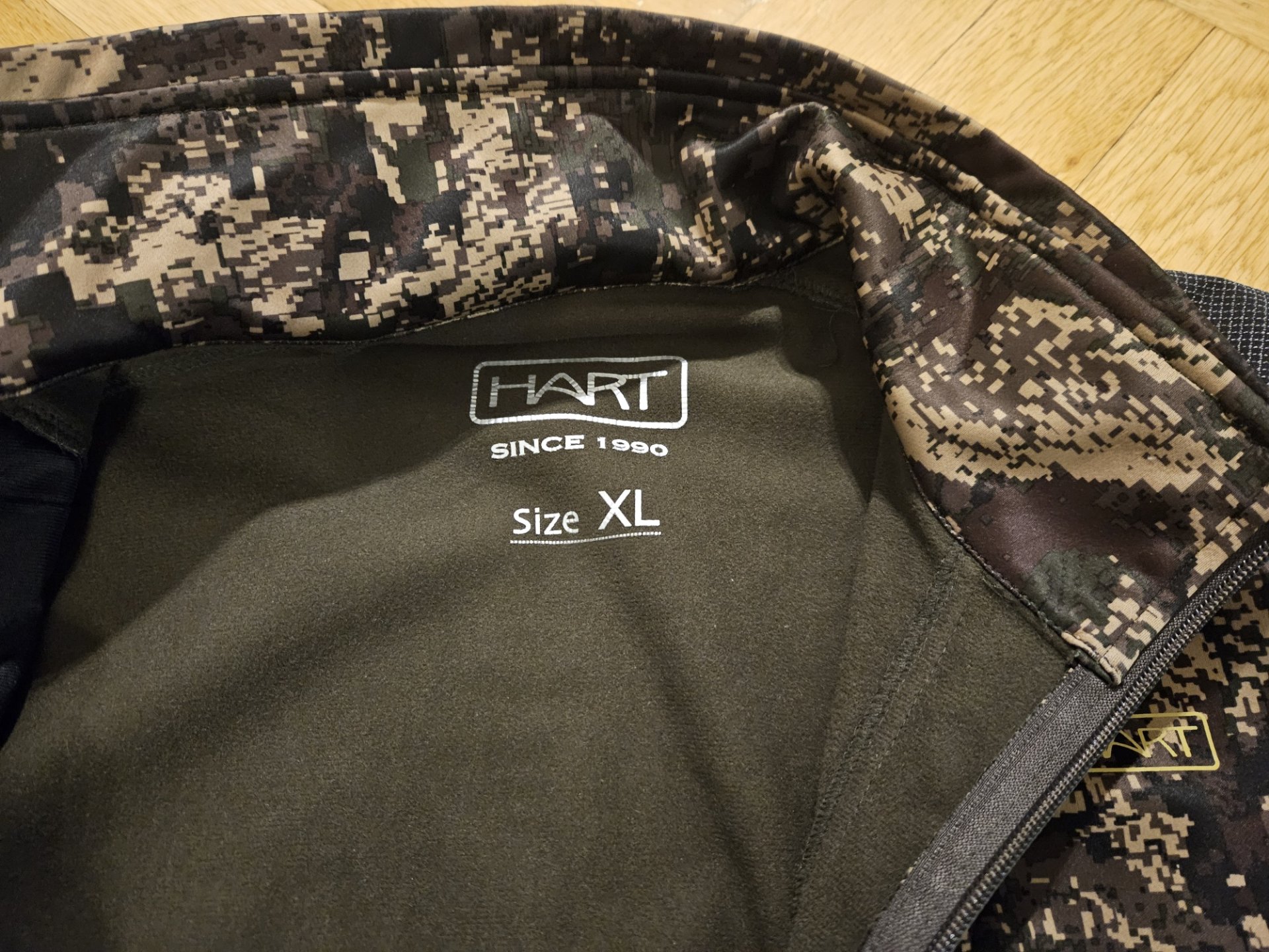 Jagdjacke Jacke Hart Lanbro S Softshell Pixeltarn XL – Bild 3