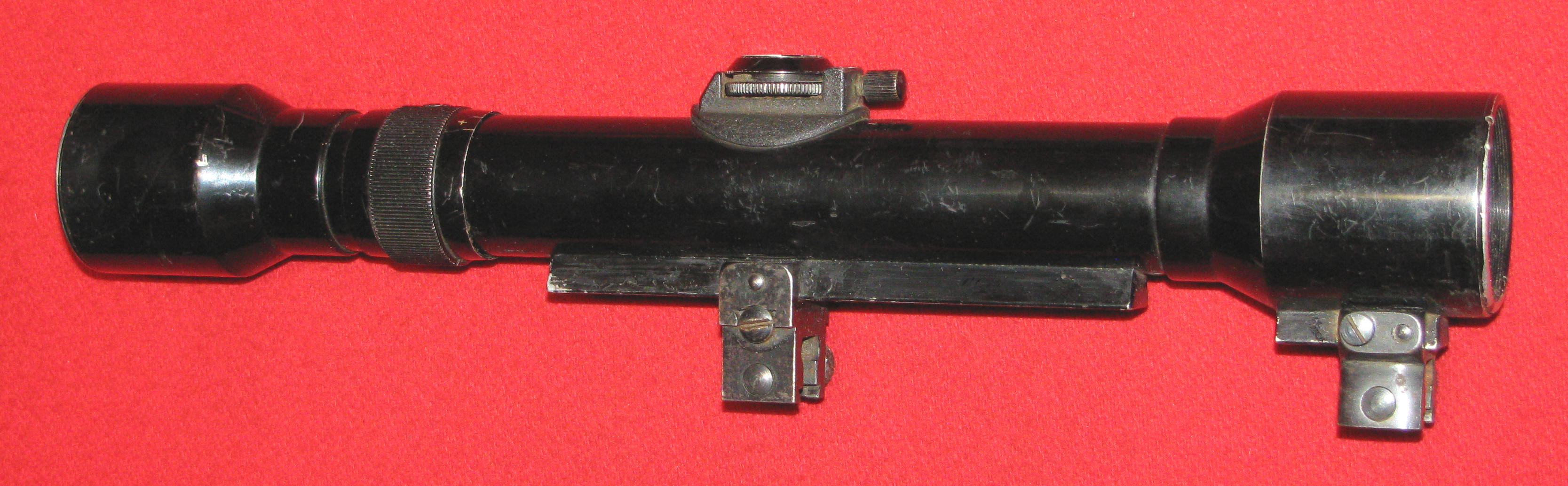 ZF / Zielfernrohr, ein HENSOLDT - WETZLAR DURAL - DIALYTAN 4x mit dem Absehen 1 und einer 10mm Monta – Bild 4