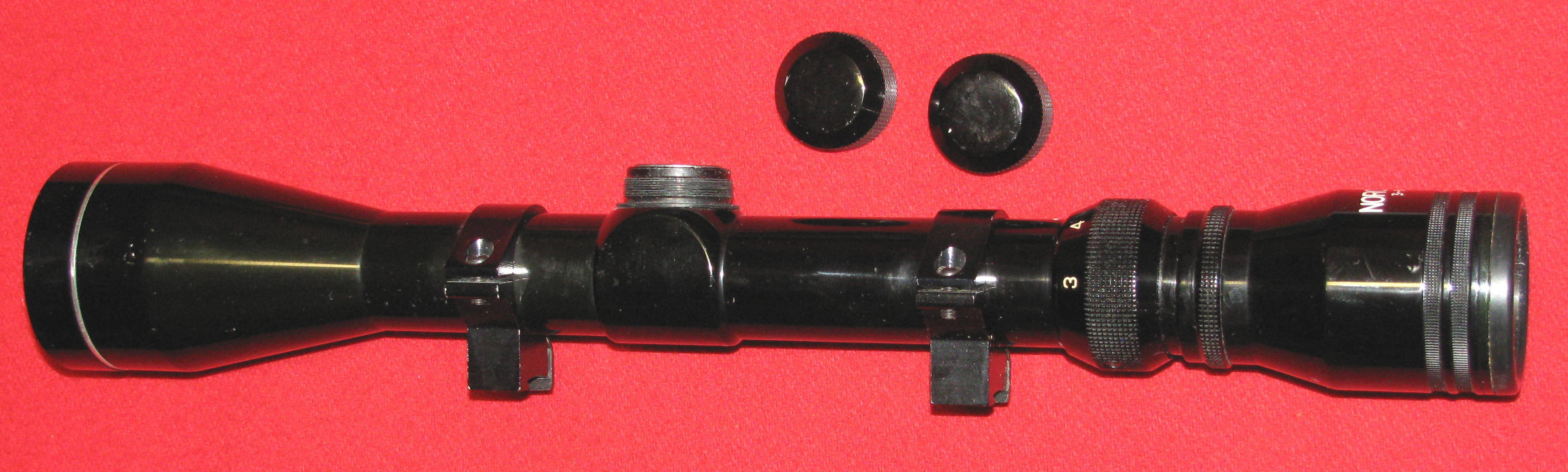 ZF / Zielfernrohr, ein NORCONIA 3 - 9 x 40 mit dem Absehen Duplex und einer 10mm Montage – Bild 1