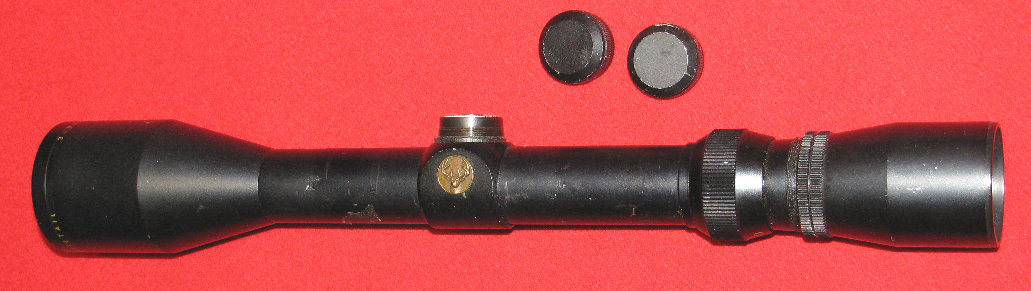 ZF / Zielfernrohr, ein SIMMONS 3 - 9 x 40 mit dem Absehen Duplex / Fernsehblid – Bild 1
