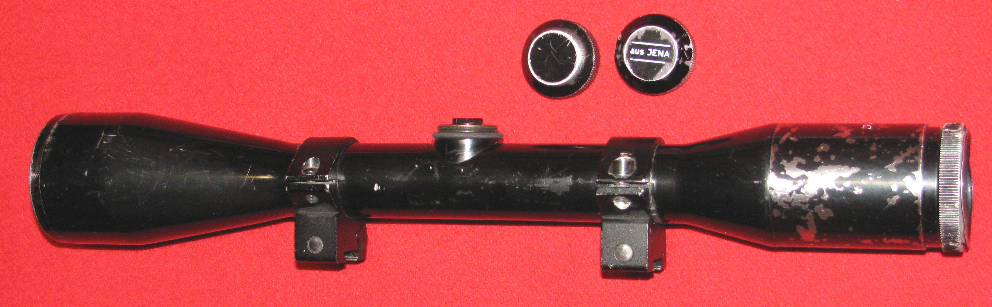 ZF / Zielfernrohr, ein ZEISS 6 x 42 -M- mit dem Absehen 1 und 1Montage für eine 10 / 11mm Schiene – Bild 1
