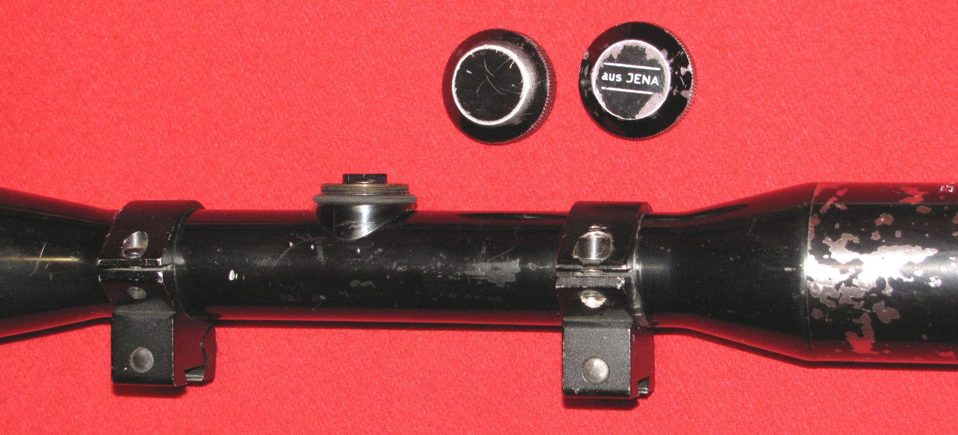 ZF / Zielfernrohr, ein ZEISS 6 x 42 -M- mit dem Absehen 1 und 1Montage für eine 10 / 11mm Schiene – Bild 2