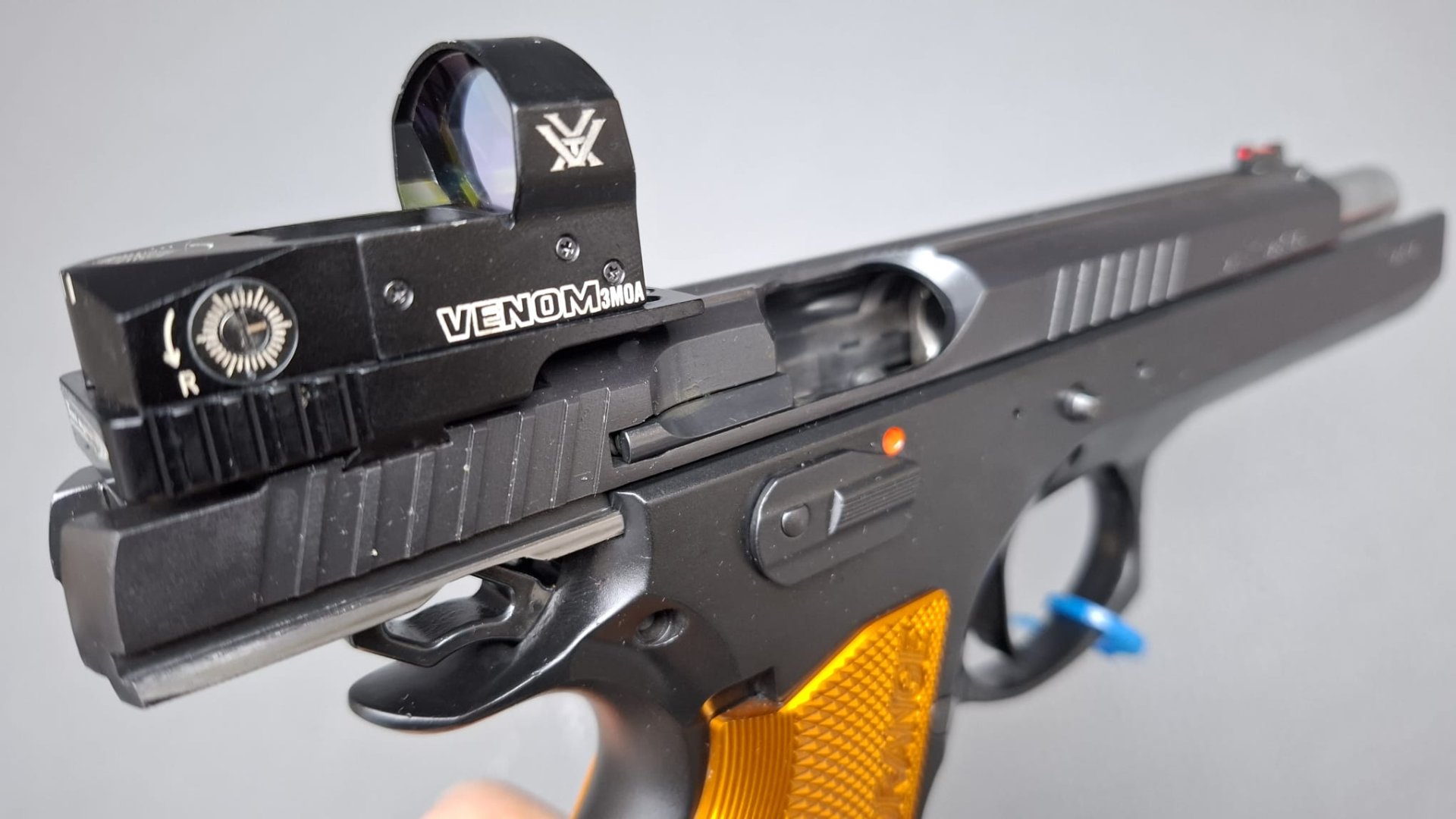 CZ 75 TS Orange Sportpistole mit Sight keine Shadow Tactical Sports 9mm Luger – Bild 1