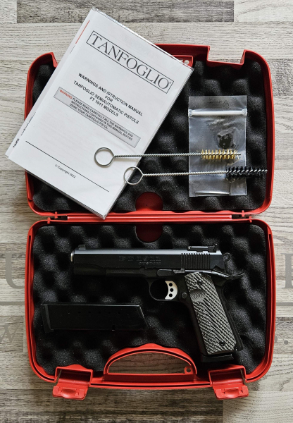Neuware vom Fachhandel - Pistole Tanfoglio FT 1911 Custom Black 5" Kal. .45 ACP - versandkostenfrei – Bild 3