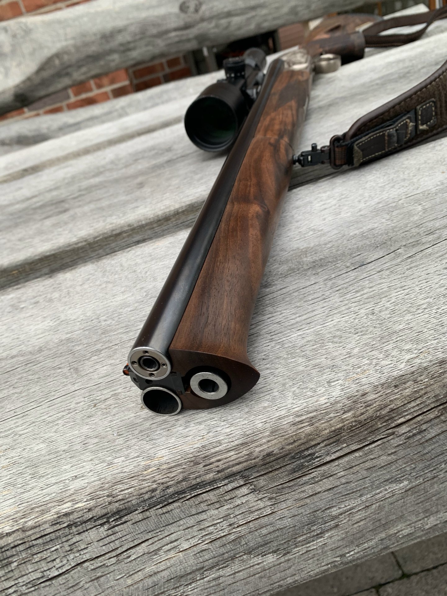 Krieghoff Steingaß Drilling Plus Thermo Stabil(Rarität) Stutzen, Einstecklauf, Steingass – Bild 1
