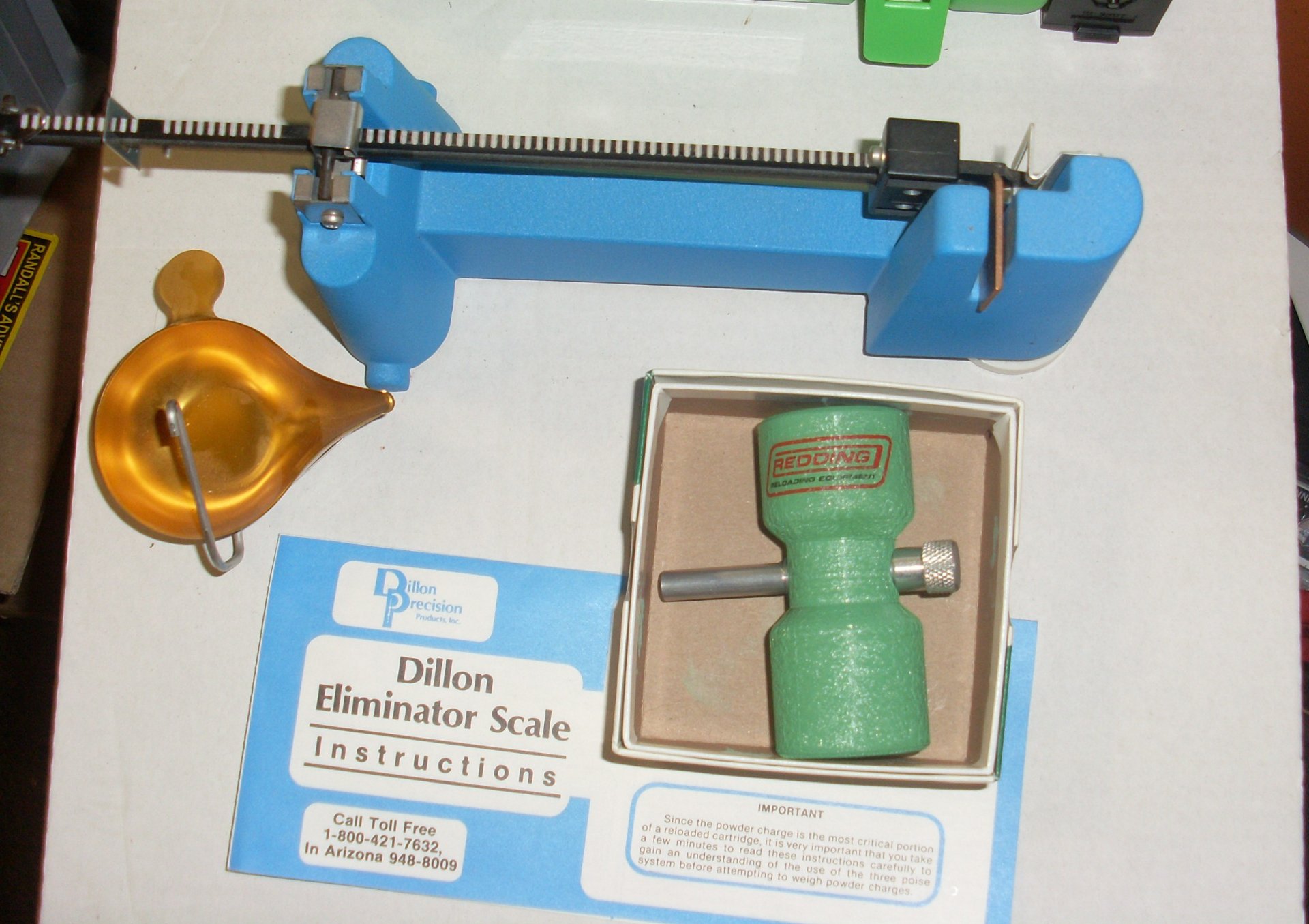 Dillon Pulverwaage Eleminator Neu mit PowderTrickler – Bild 1