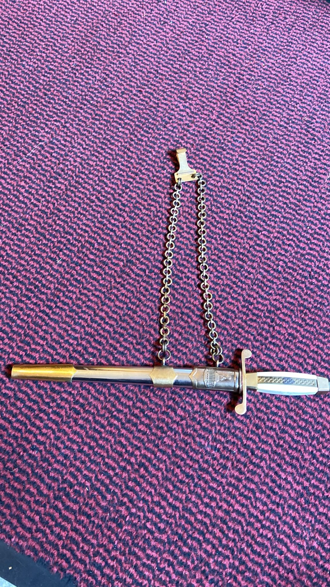 Original Bulgarischer Offiziersdolch Ehrendolch – Bild 3