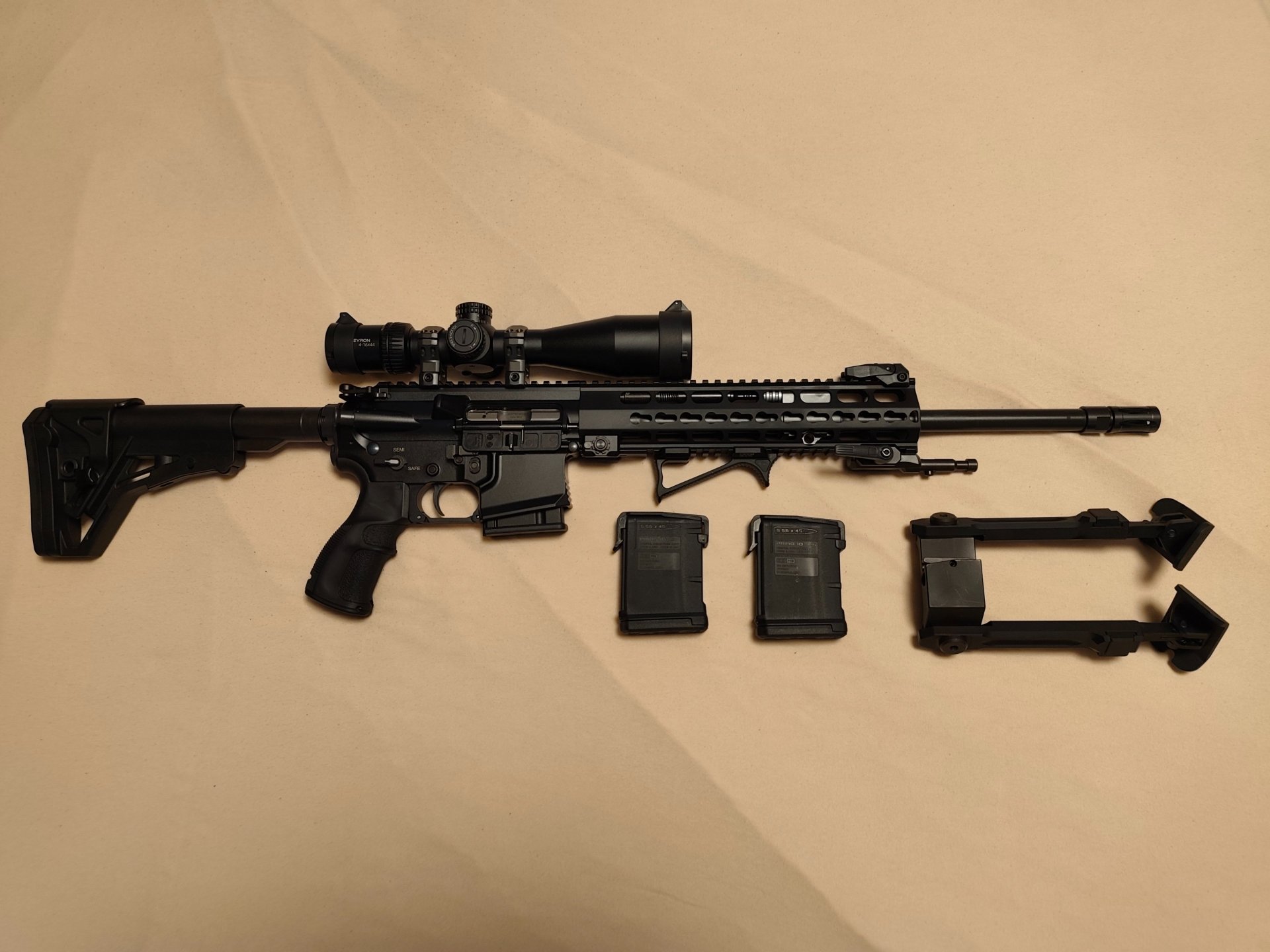 Haenel CR 223 Komplettset – Kal. .223 Rem. – Mit Fortmeier Bipod, Zielfernrohr & Munition – Bild 2