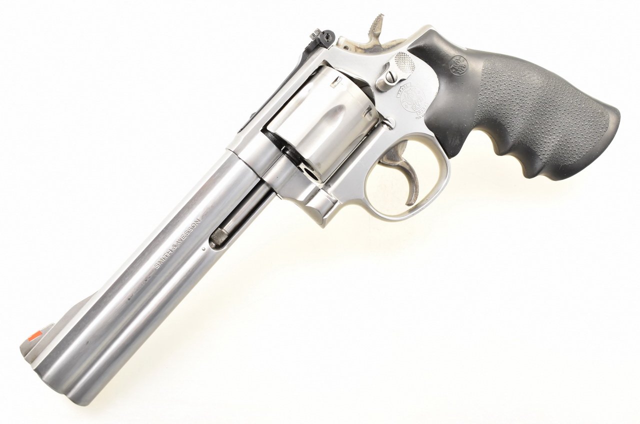 SMITH & WESSON Revolver Modell 686 mit 6" Lauf im Kaliber .357 Magnum – Bild 1