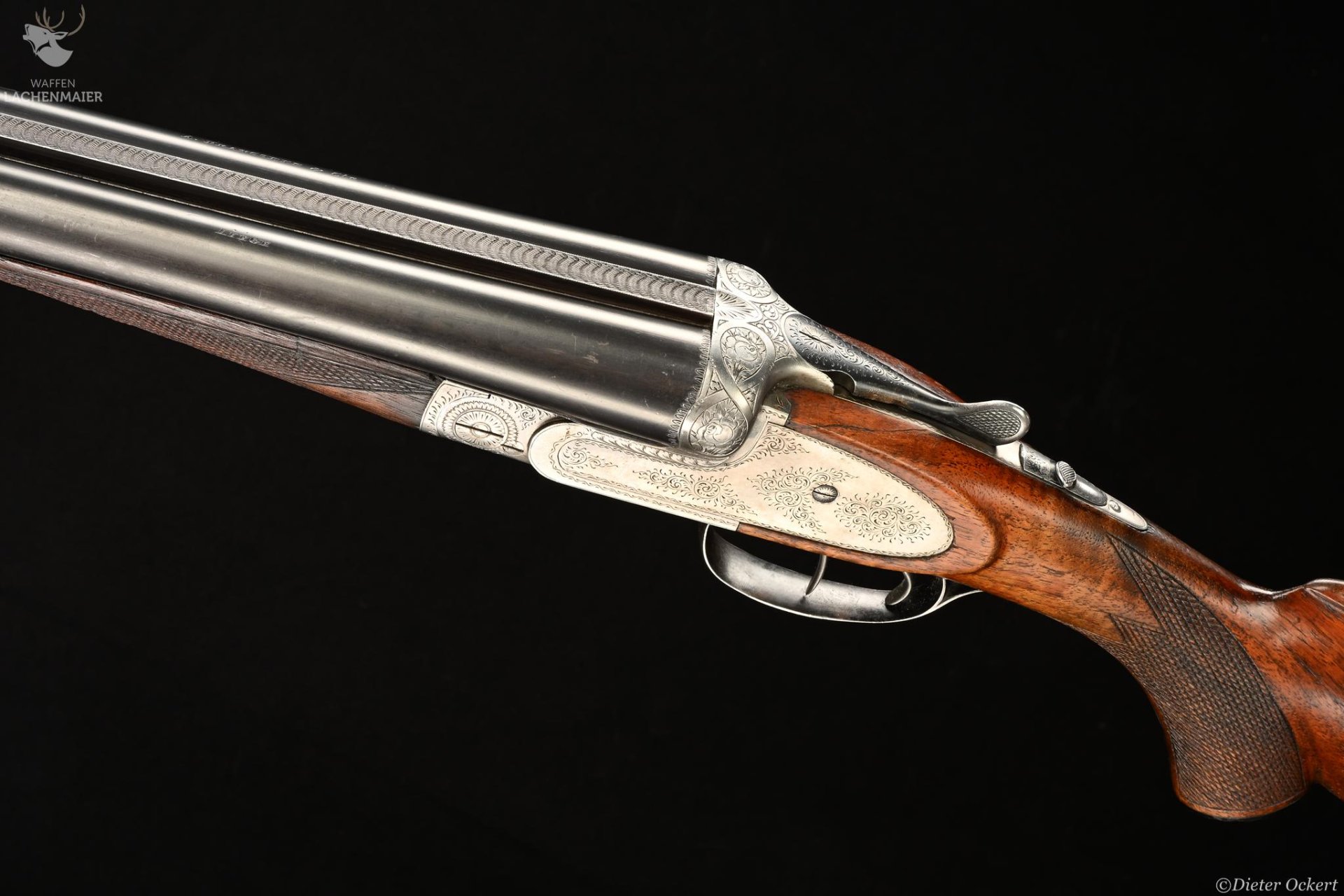AUGUSTE FRANCOTTE / LIEGE klassische Doppelflinte Kaliber 12/70 – Bild 2