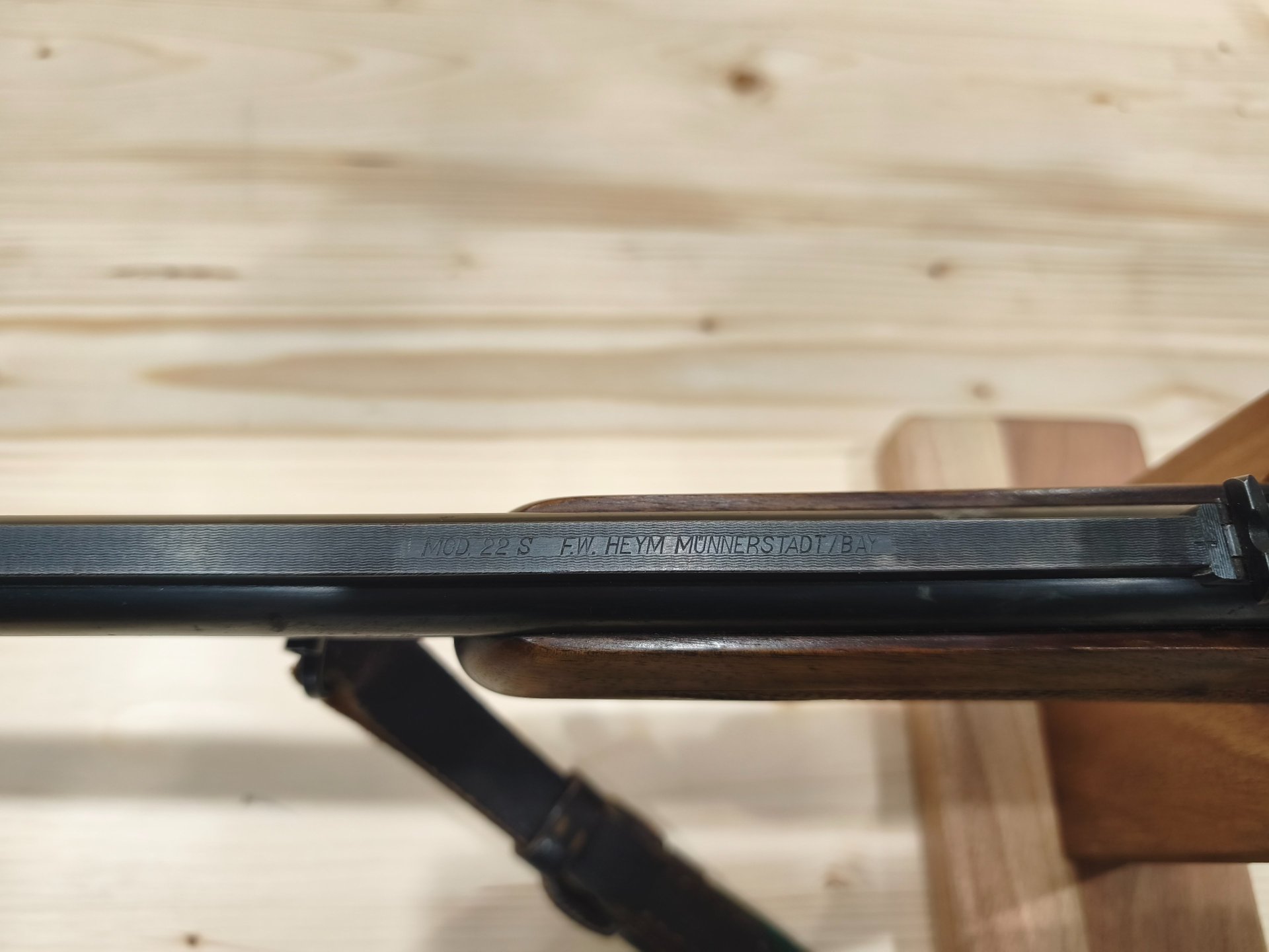 Klassiker: Heym Mod. 22F Bockbüchsflinte | 16/70 & 5,6x50R Mag | Zeiss Glas | Handspannung! – Bild 6