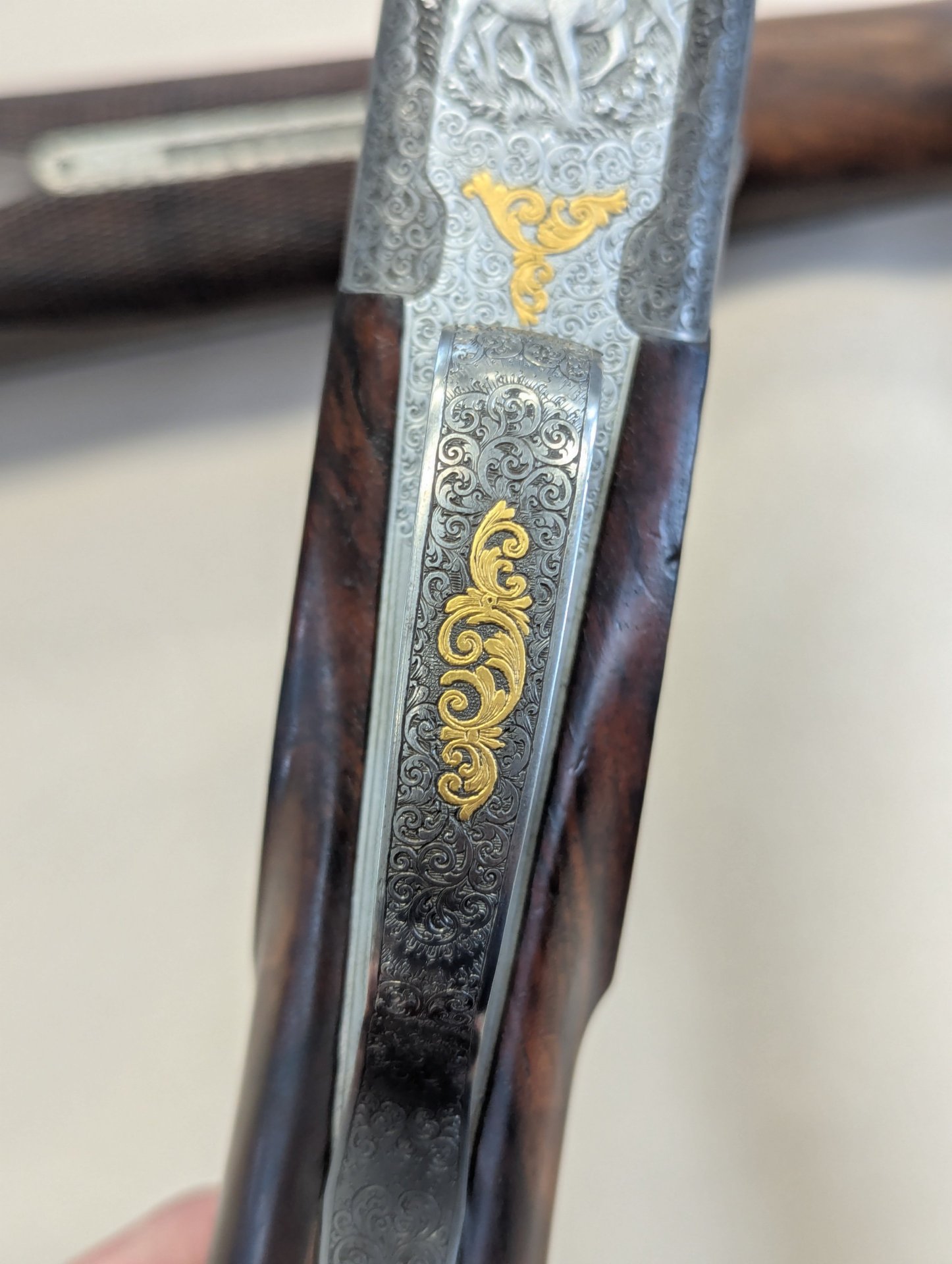 DEFEKT! Krieghoff Doppelbüchse mit 2 Laufbündeln 1. 2x 9,3x74R + 1x 8x75 RS u. 5,6x52 R – Bild 11