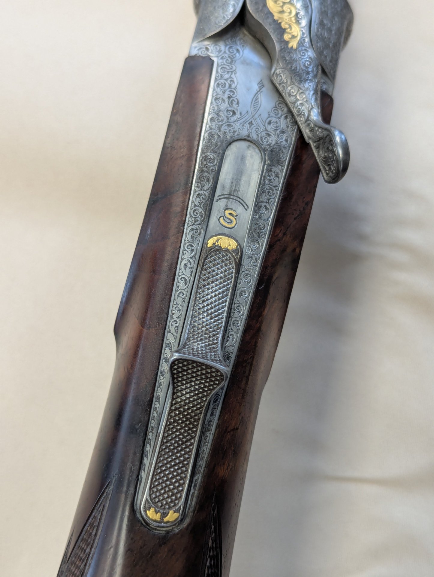 DEFEKT! Krieghoff Doppelbüchse mit 2 Laufbündeln 1. 2x 9,3x74R + 1x 8x75 RS u. 5,6x52 R – Bild 10