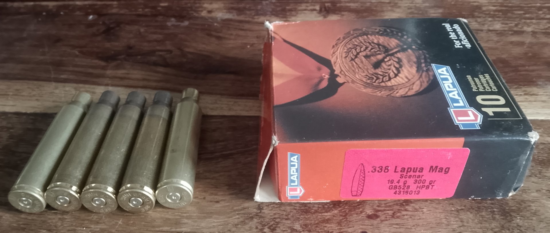 20 Hülsen Lapua Kal. .338 Lap. Magn. – Bild 1