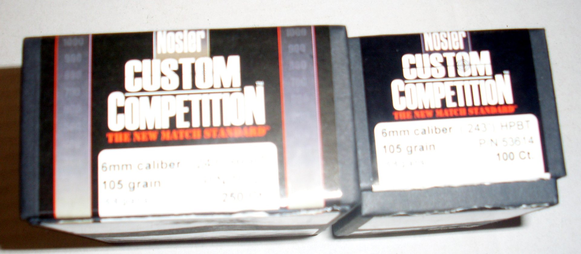 ca 200 Match Geschosse 6mm 105gr nosler Competition – Bild 1