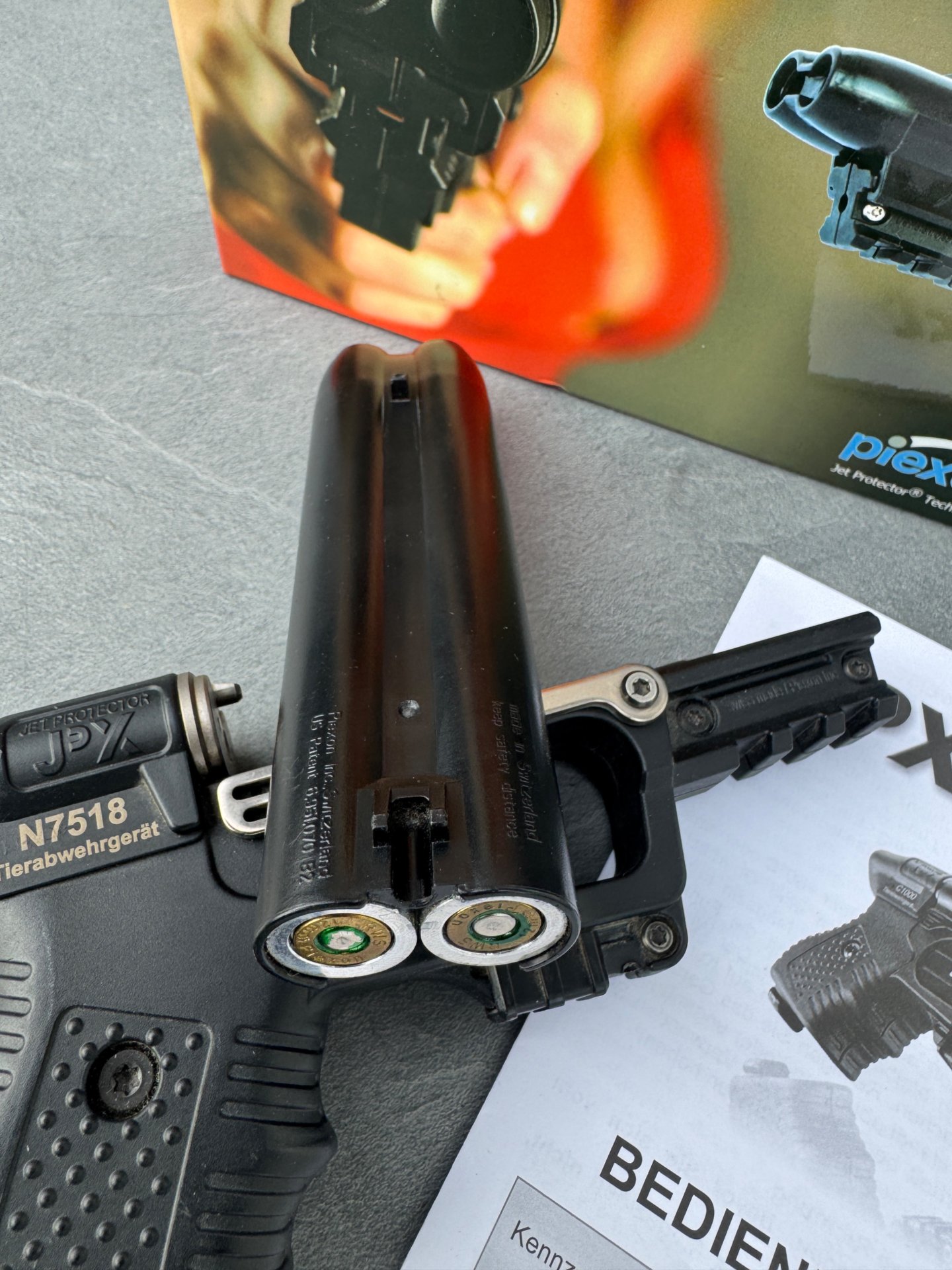 PIEXON JPX Jet Protector – Tierabwehrgerät / Pepper Gun – Schwarz – Originalverpackung – Bild 6