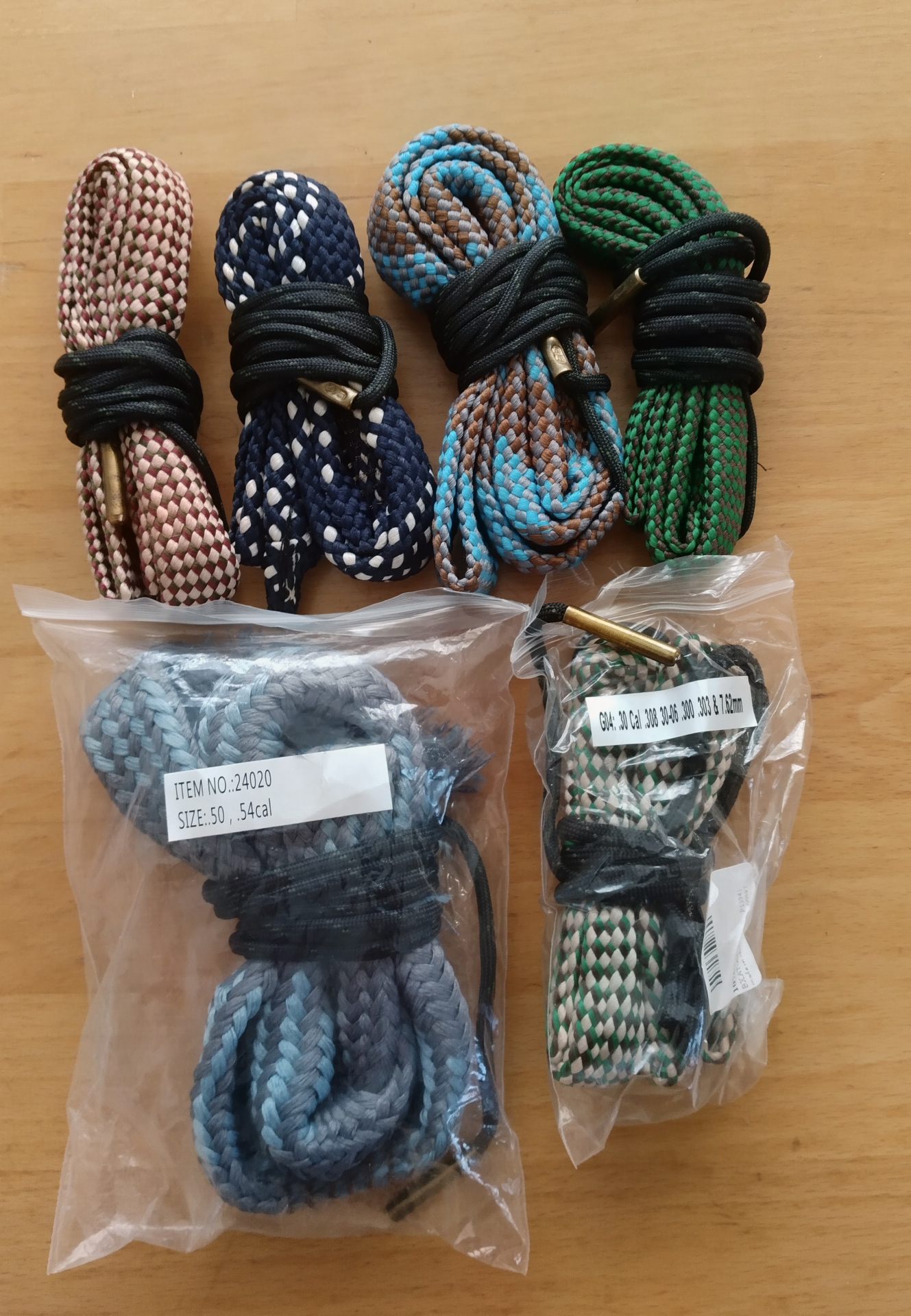 Lauf - Reinigungs - Schnur Putzschnur bore snake .22 - .28 - .30 .35 .45 .50 – Bild 1