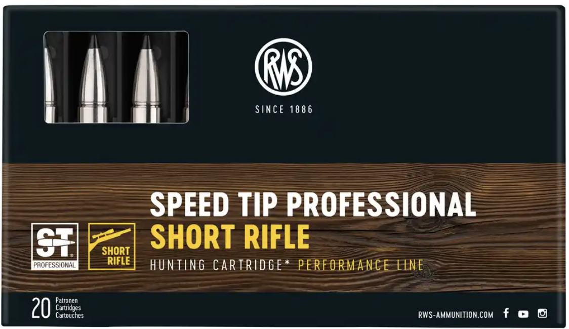 RWS .308 Win. Speed Tip Pro Short Rifle 10,7g/165grs. – Bild 1