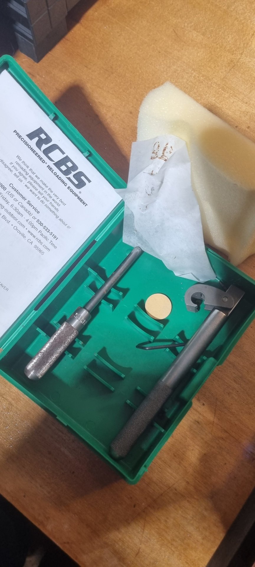 RCBS Berdan Decapping Tool (Berdan-Entzündungs-Werkzeug) – P/N 9525 – Bild 1
