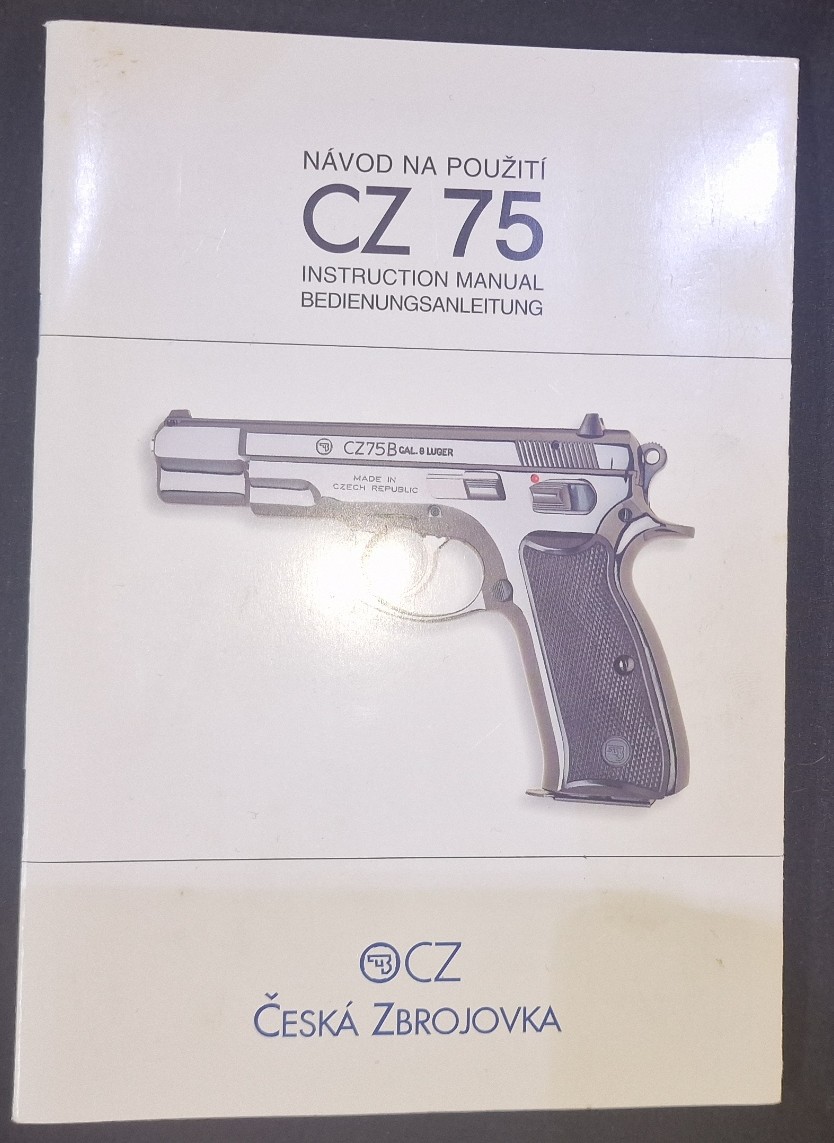 CZ 75 B 9mmLuger Großkaliber Pistole Para Parabellum – Bild 3