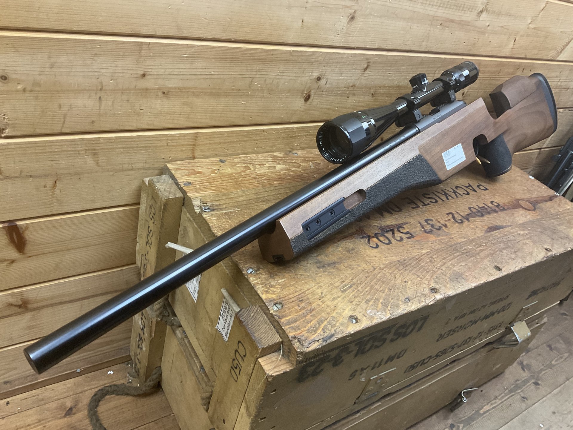 Matchbüchse Sako P94S, Repetierbüchse Kal..22lr., Neuwertig! mit ZF! – Bild 3