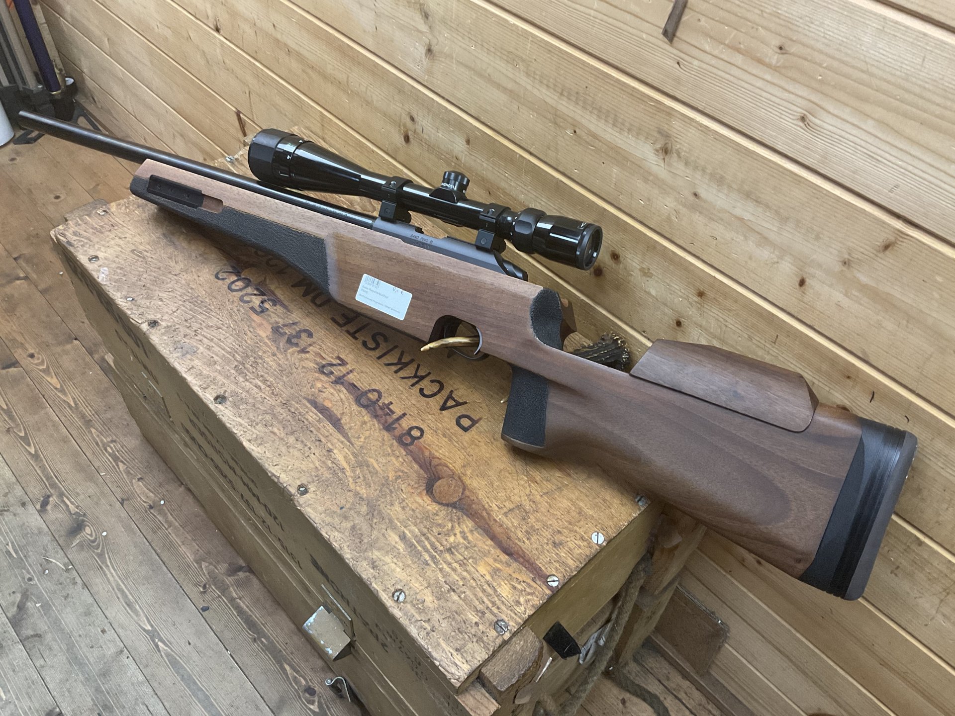 Matchbüchse Sako P94S, Repetierbüchse Kal..22lr., Neuwertig! mit ZF! – Bild 1
