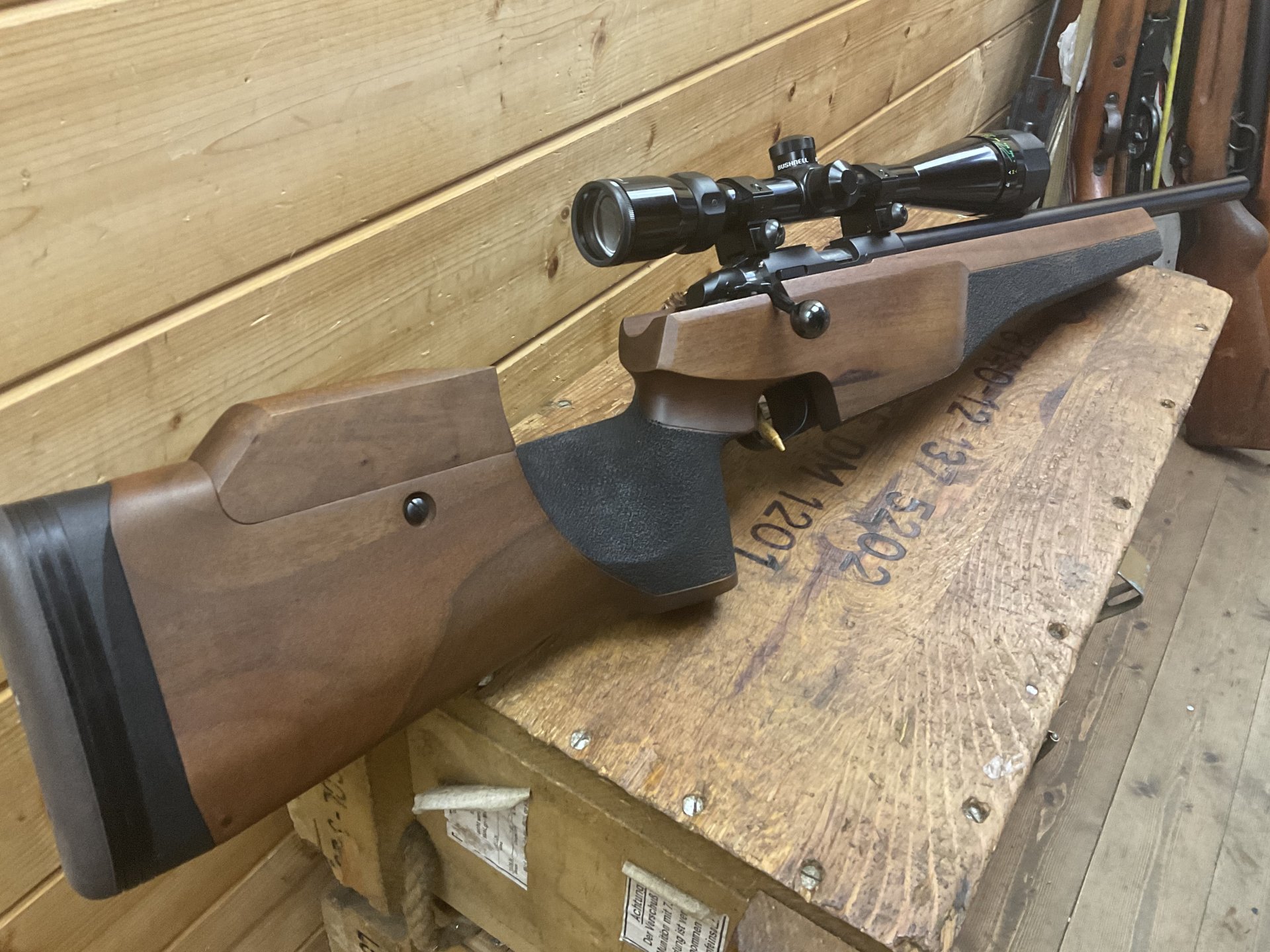 Matchbüchse Sako P94S, Repetierbüchse Kal..22lr., Neuwertig! mit ZF! – Bild 6