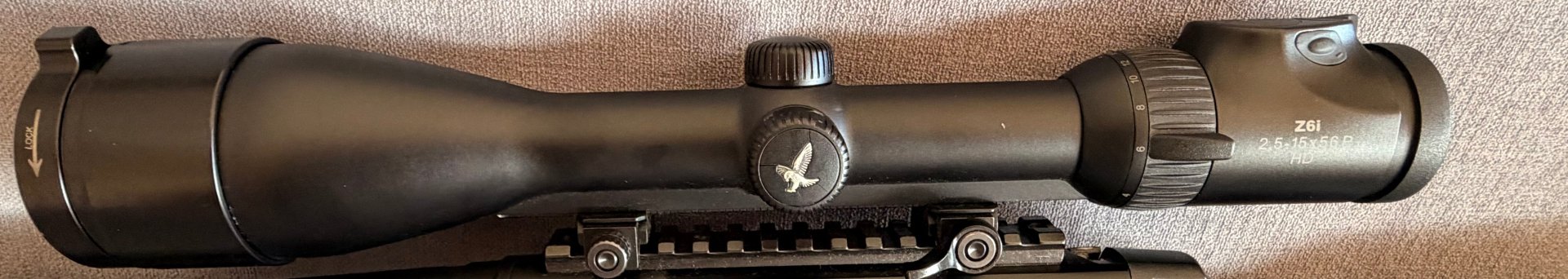 Swarovski Z6i 2,5-15x56 p- 2. Generation mit Schiene – Bild 1