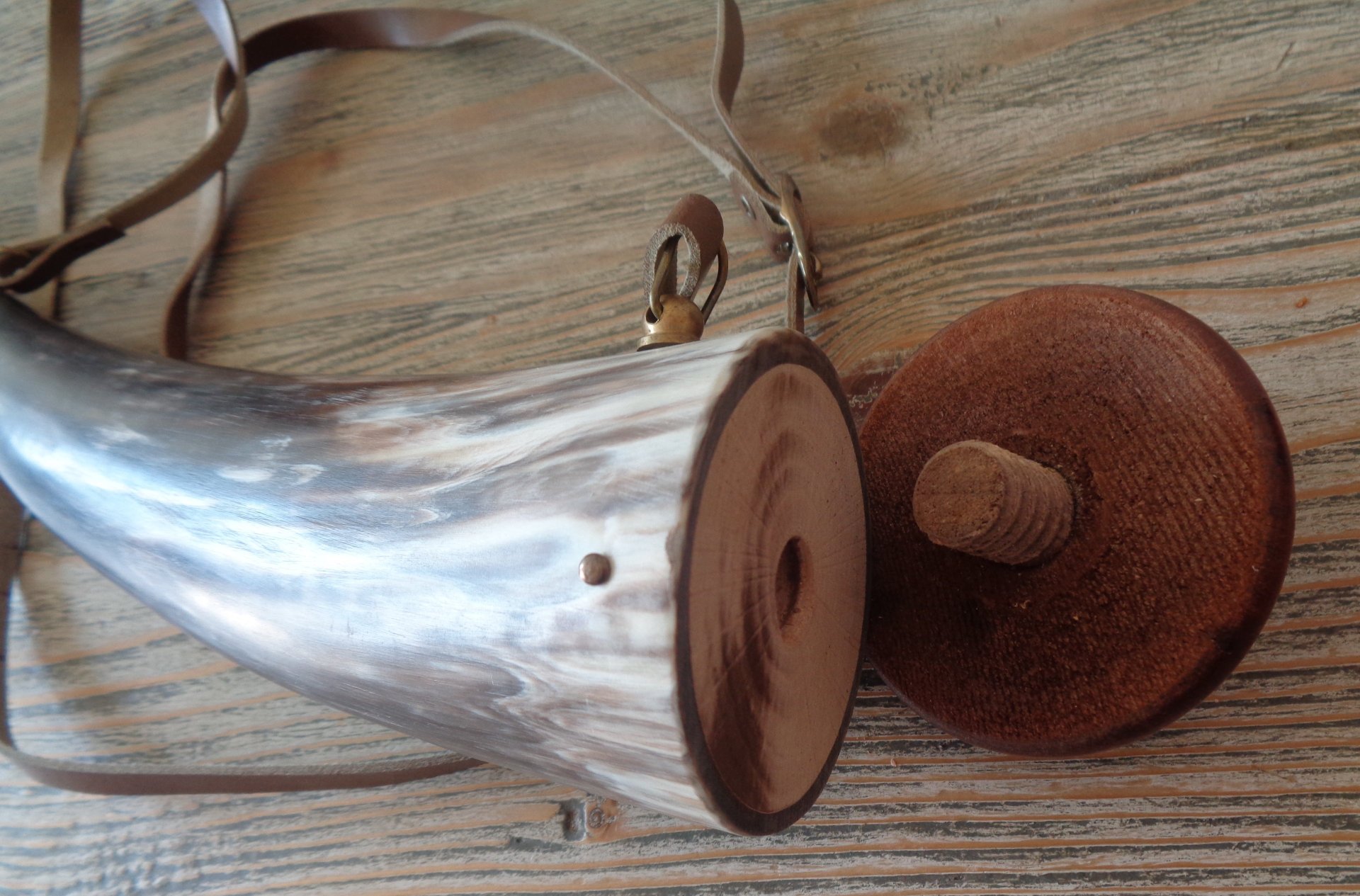 LUXUS PULVERHORNFLASCHE – Bild 4