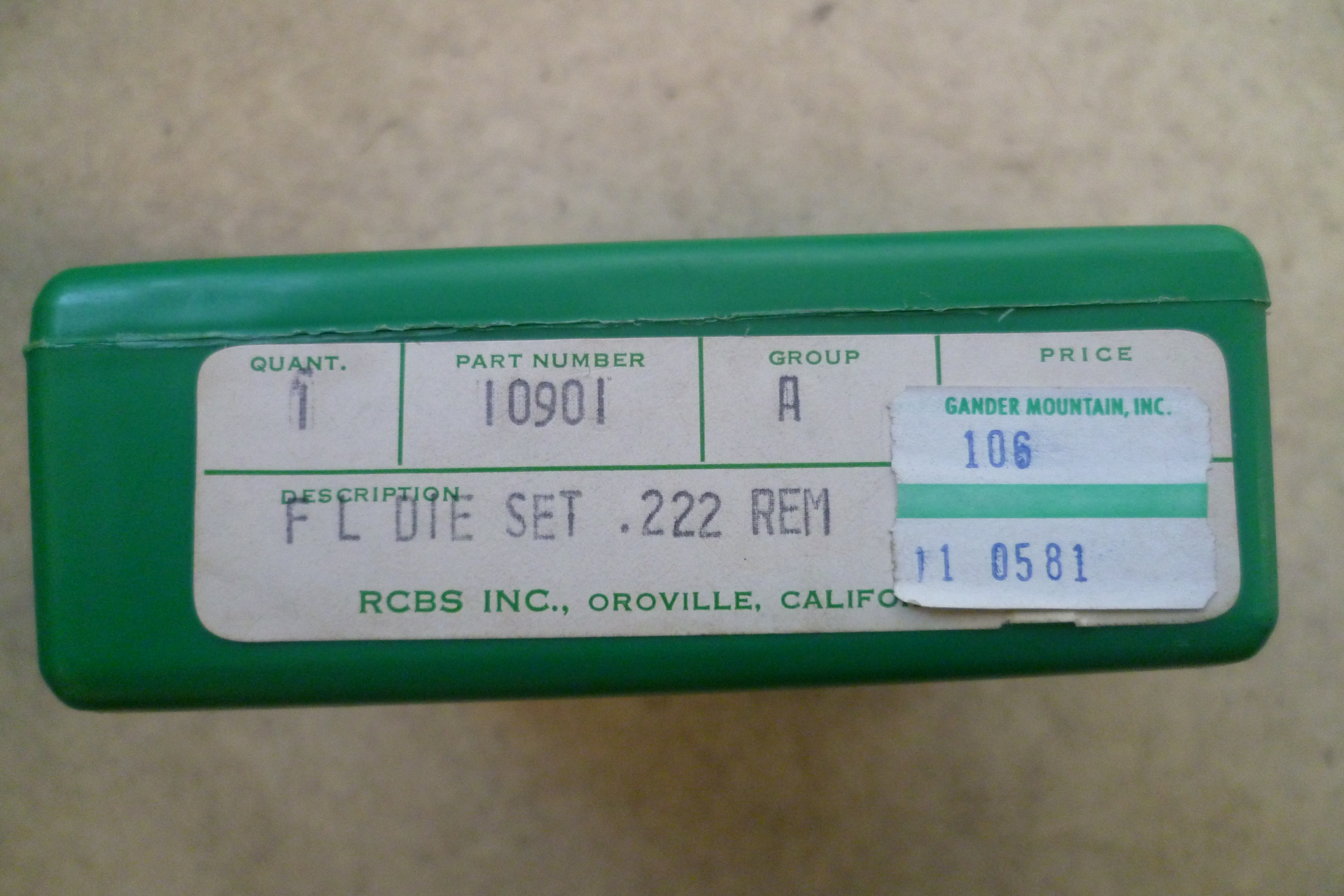 Matrize RCBS .222 Rem. – Bild 2