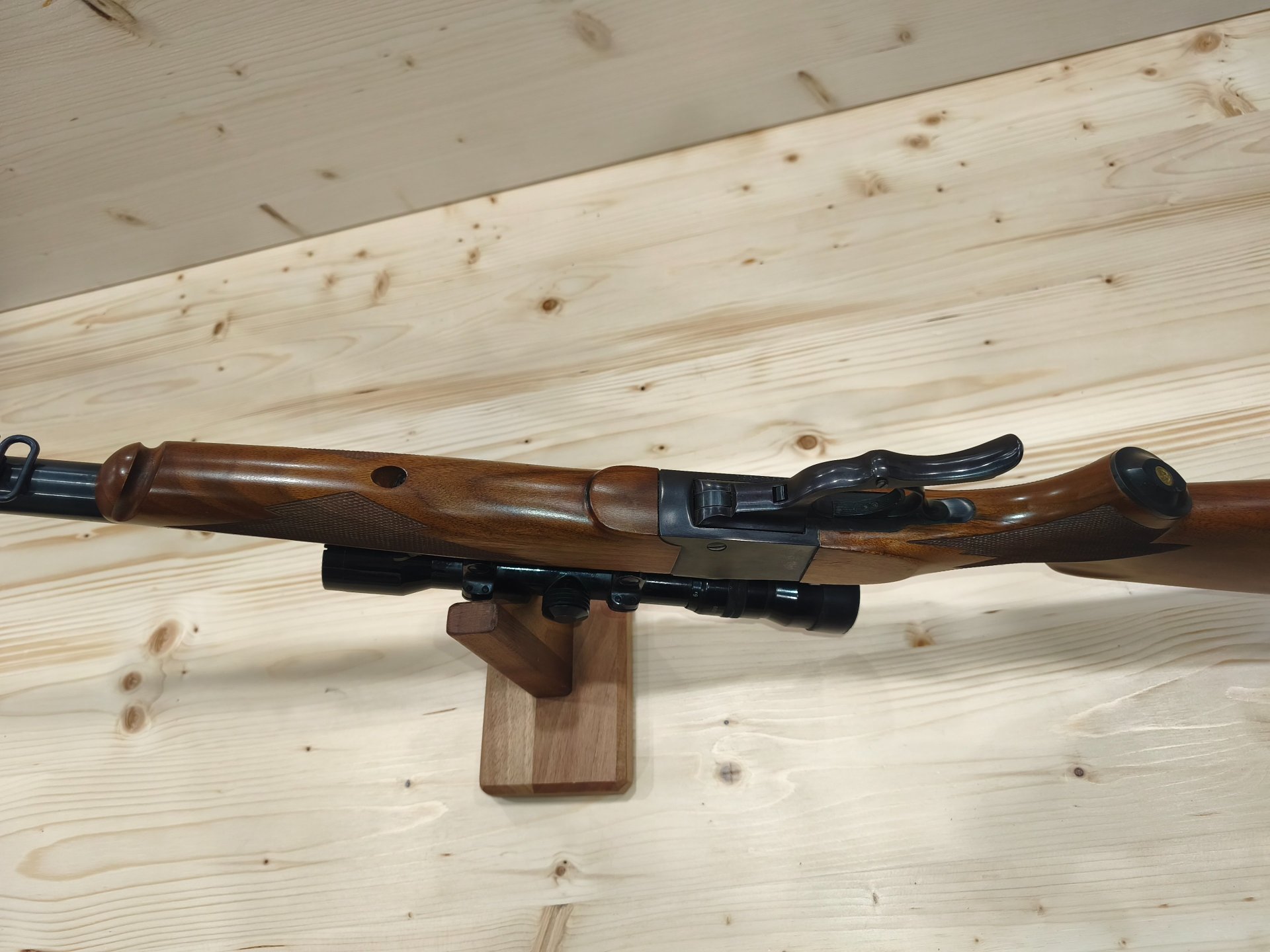 Ruger No 1 in .458 WinMag | Fallblockbüchse| Kahles ZF | Rarität, guter Zustand | Munition – Bild 9