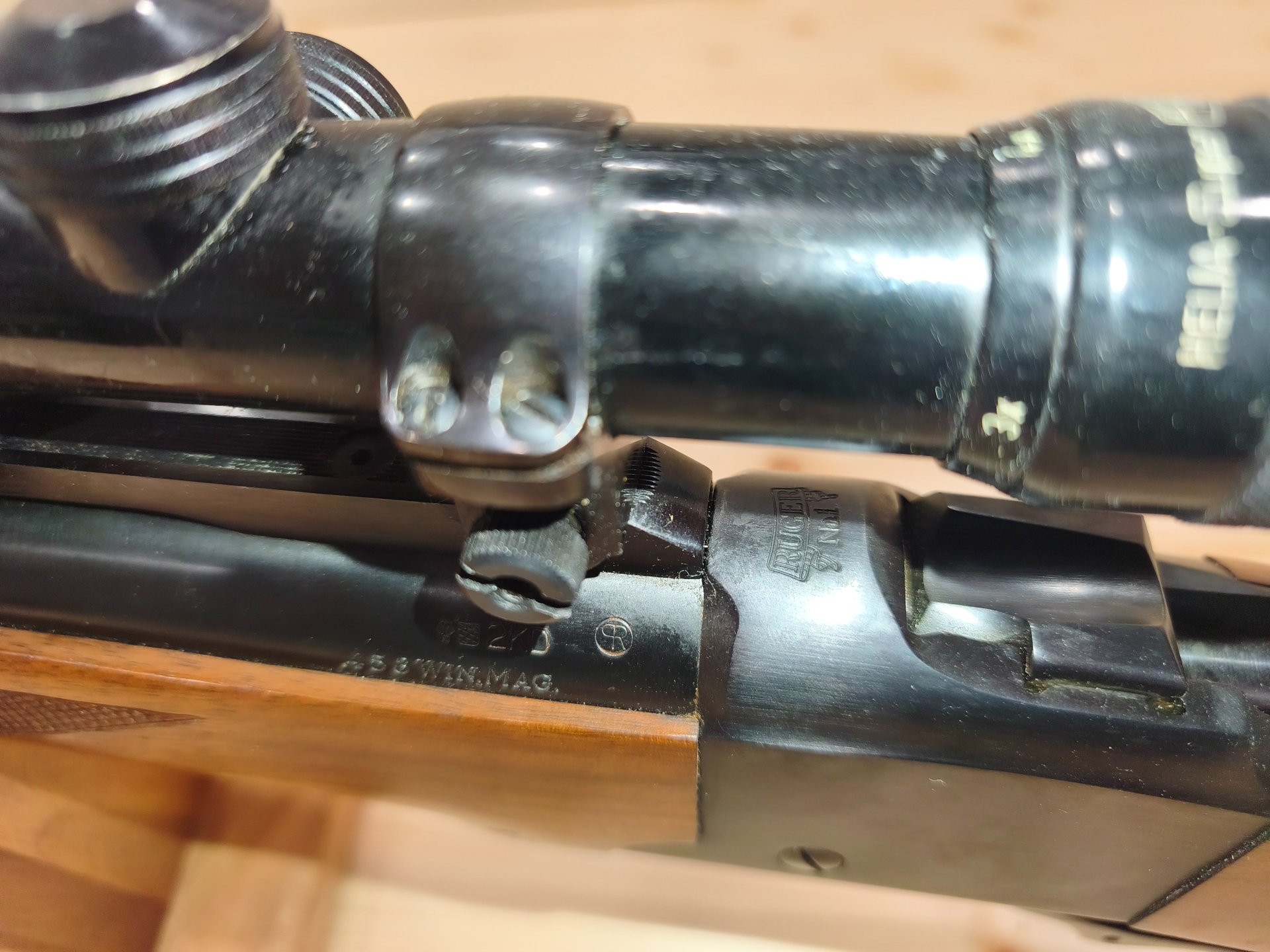 Ruger No 1 in .458 WinMag | Fallblockbüchse| Kahles ZF | Rarität, guter Zustand | Munition – Bild 8