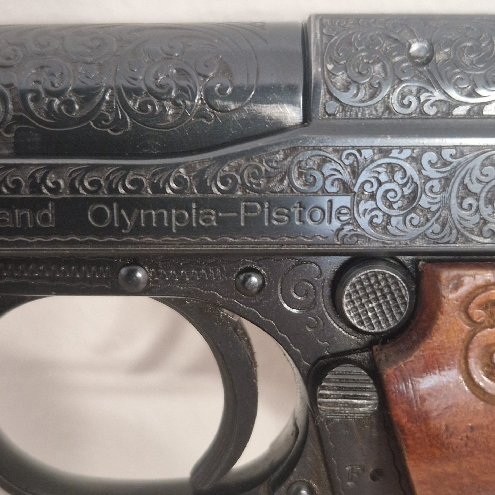 Hämmerli-Walther Olympia .22 LR– seltene gravierte Ausführung – Bild 3