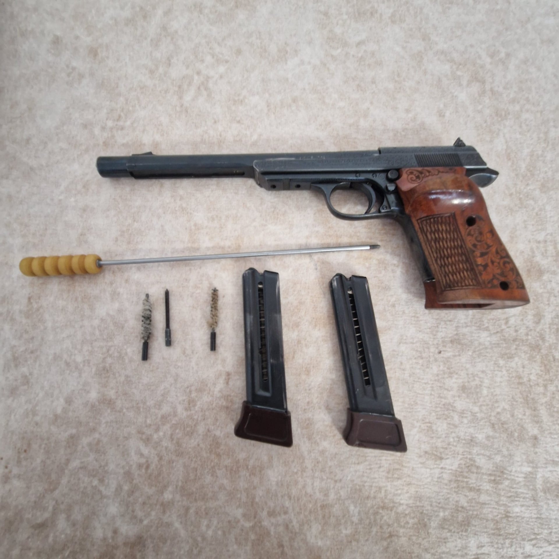 Hämmerli-Walther Olympia .22 LR– seltene gravierte Ausführung – Bild 5