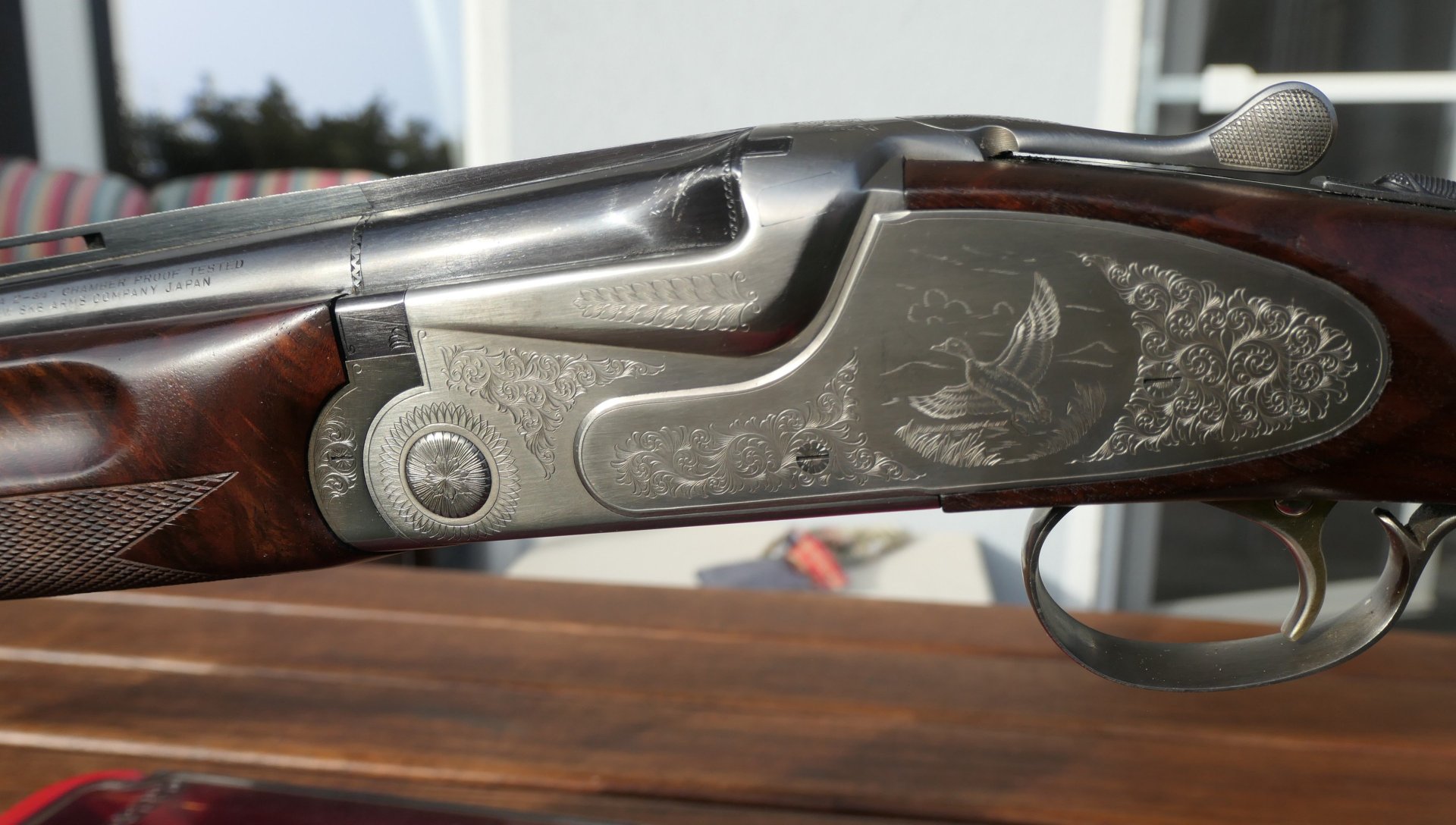 SKB Bockflinte Mod. 885 Cal. 12-70 TOP Zustand – Bild 6