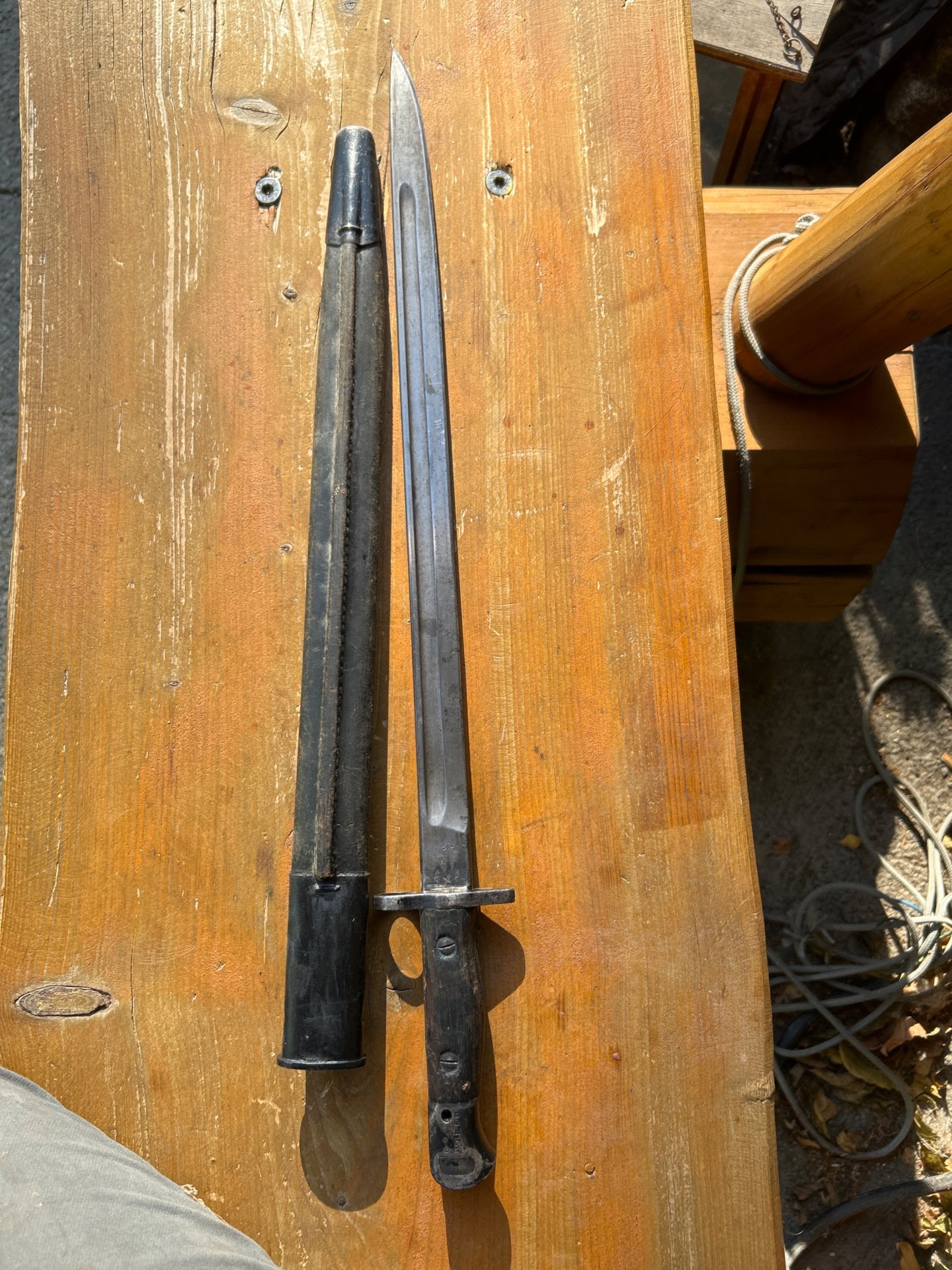 Britisches Seitengewehr 1907 – Bild 2