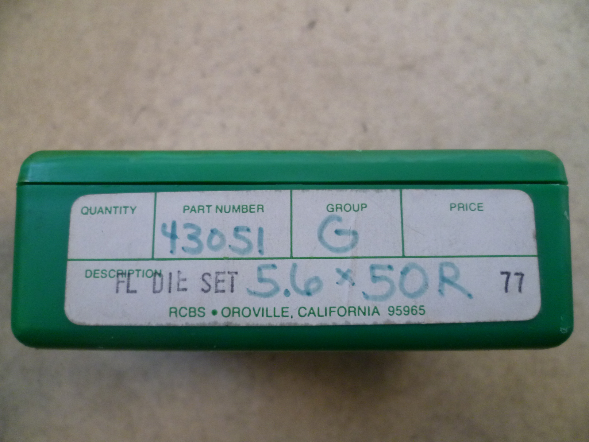 Matrize RCBS 5,6x50R – Bild 2