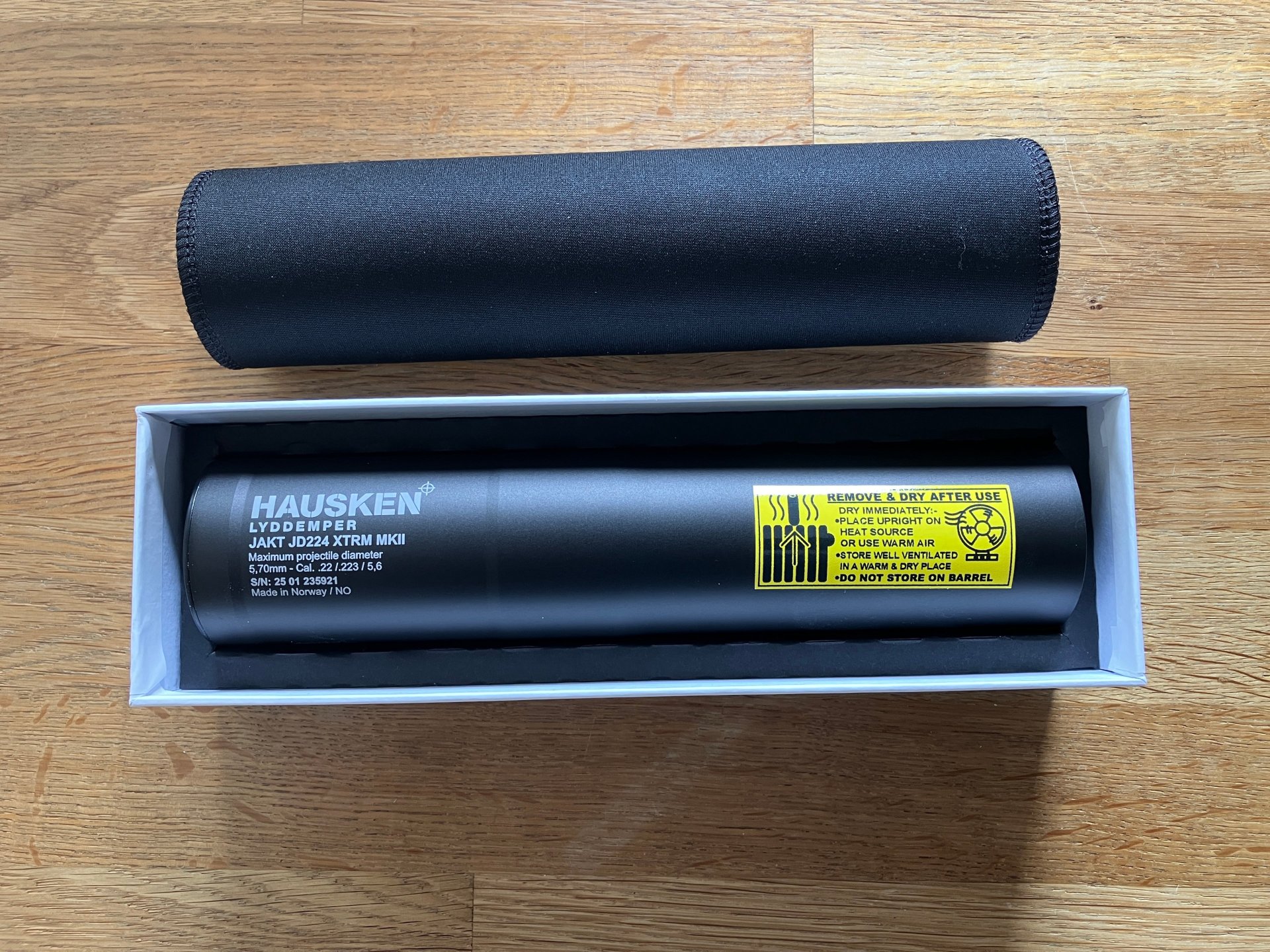 Hausken JAKT JD224 XTREM MKII M15x1 Dia .223 – Bild 1