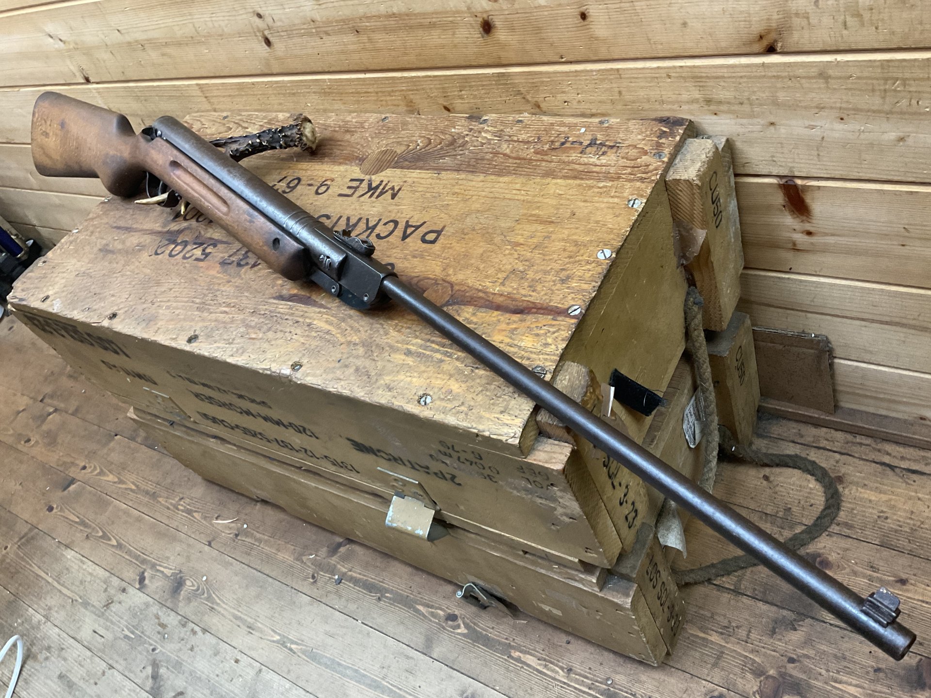 DDR Haenel Suhl Modell III-284, Kal.4,5mm, gestempelt! NVA, GST!!! – Bild 4