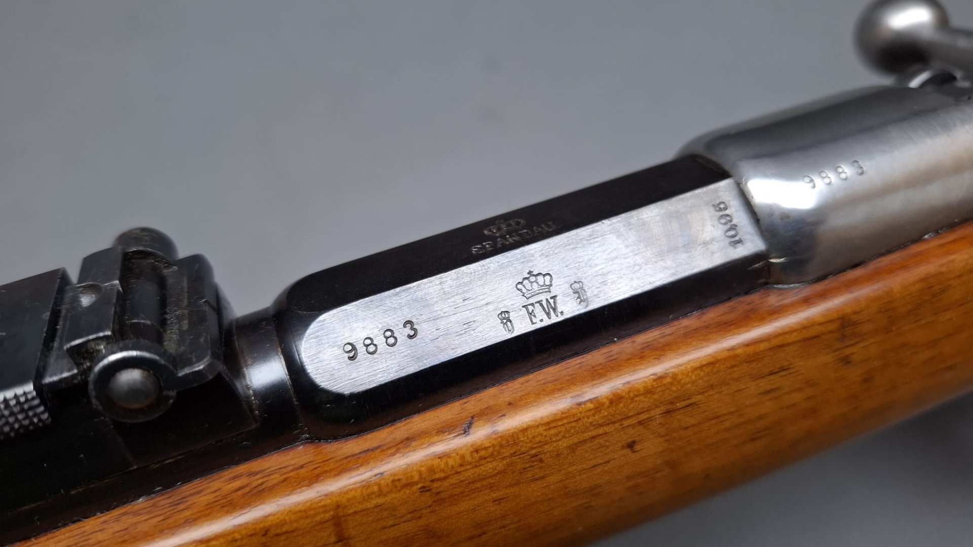 Spandau Infanteriegewehr 71/84 11,15x60R M71 TOP Sammlerwaffe nummerngleich kein Erfurt Amberg etc – Bild 1