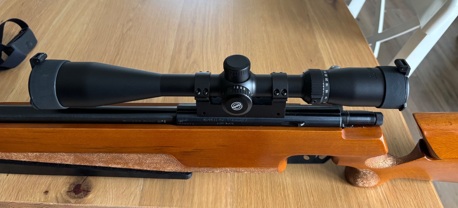 Suhl M150 Standard Match – Präzisions-Paket mit Hawke Sidewinder ZF, Auflagekeil & Laufgewicht .22lr – Bild 7