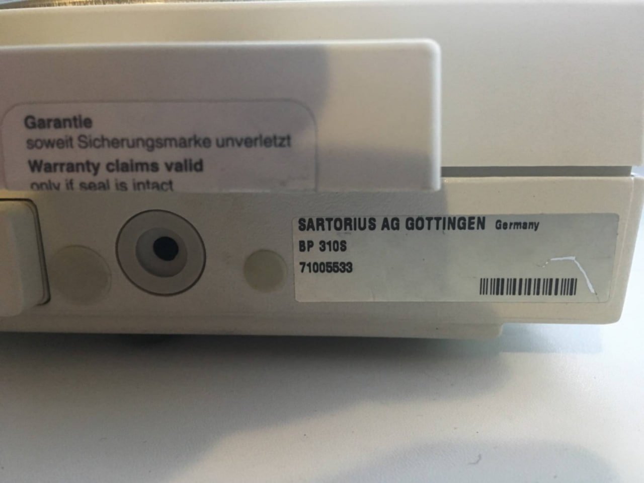 Sartorius BP 310 S Waage mit Prüfgewicht Top Zustand – Bild 2
