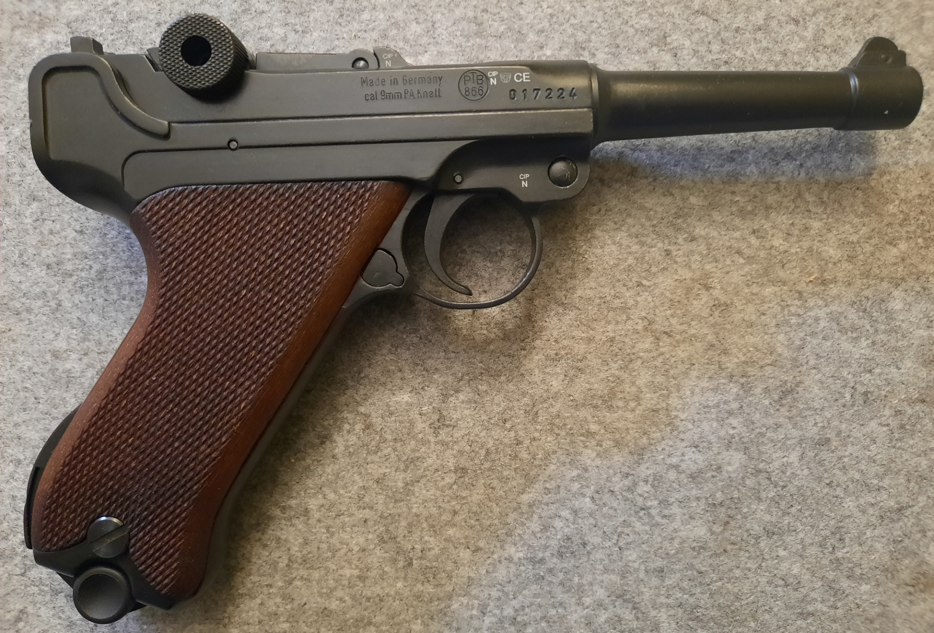 Gas- und Signalpistole Cuno Melcher ME P08 – Bild 2