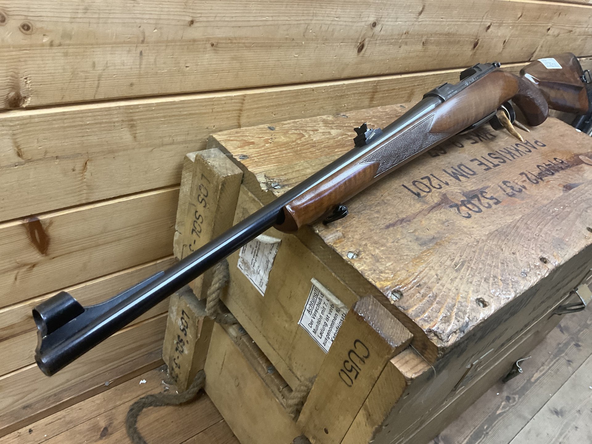 Repetierbüchse kurz Drückjagd CZ 550, Kal..308Win. mit Einsteckmagazin! – Bild 2