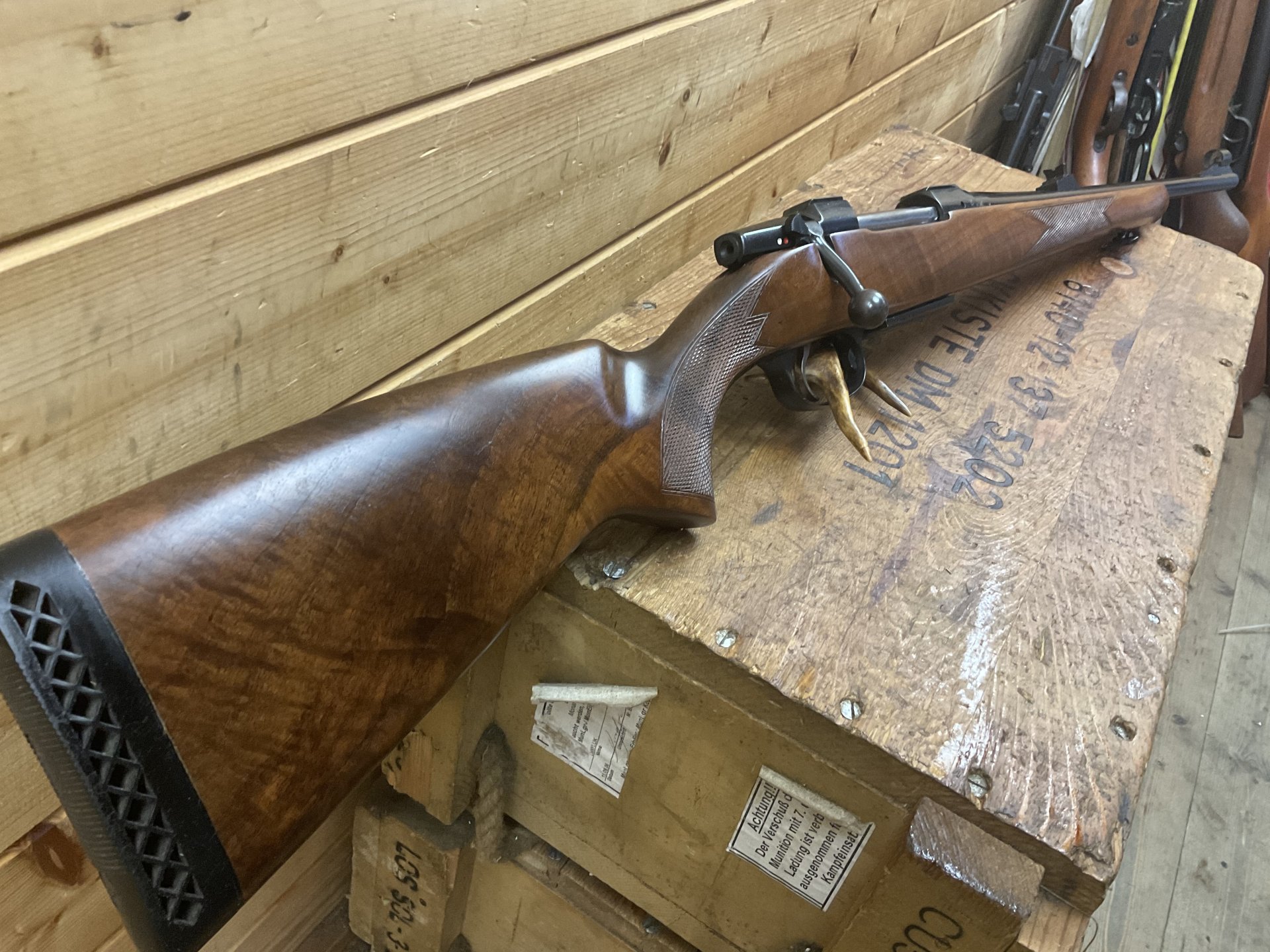Repetierbüchse kurz Drückjagd CZ 550, Kal..308Win. mit Einsteckmagazin! – Bild 5