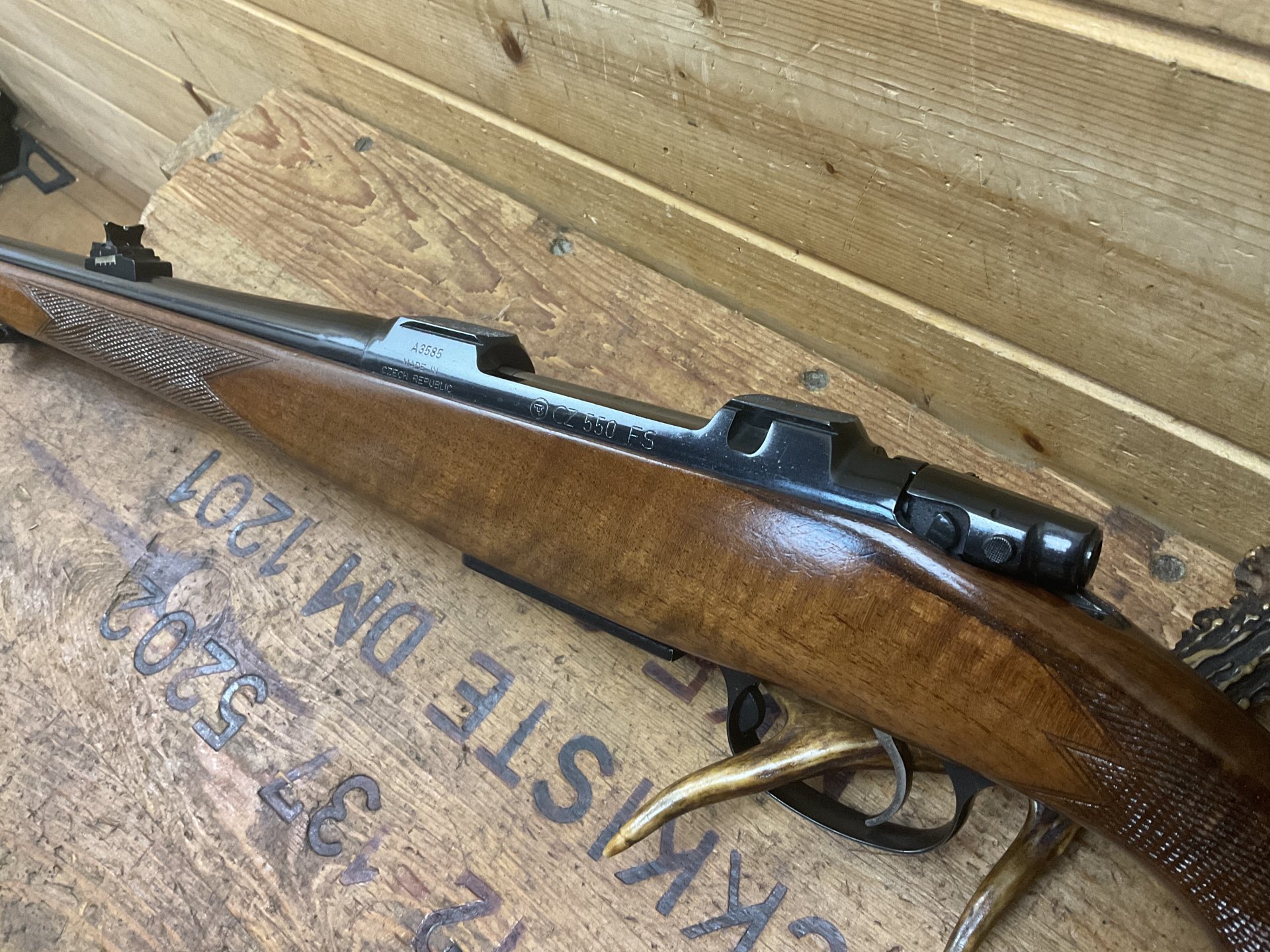 Repetierbüchse kurz Drückjagd CZ 550, Kal..308Win. mit Einsteckmagazin! – Bild 6