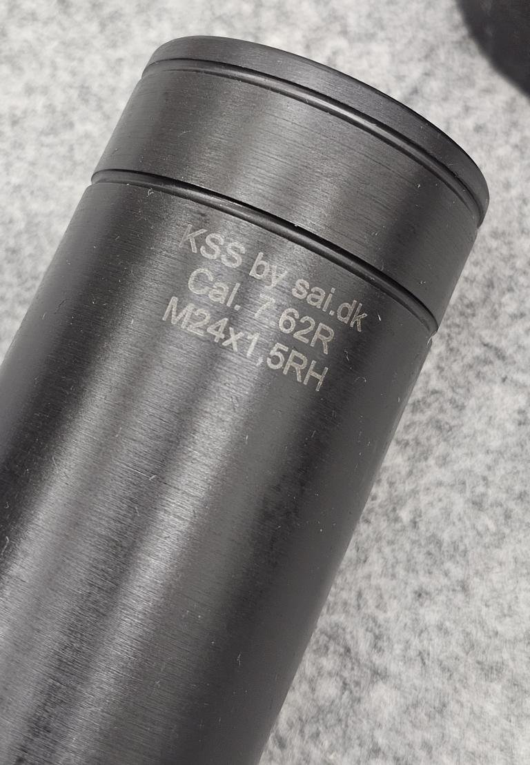 SAI KSS-3A Schalldämpfer bis Kal. 7,62 M24x1,5 Gewinde – Bild 1