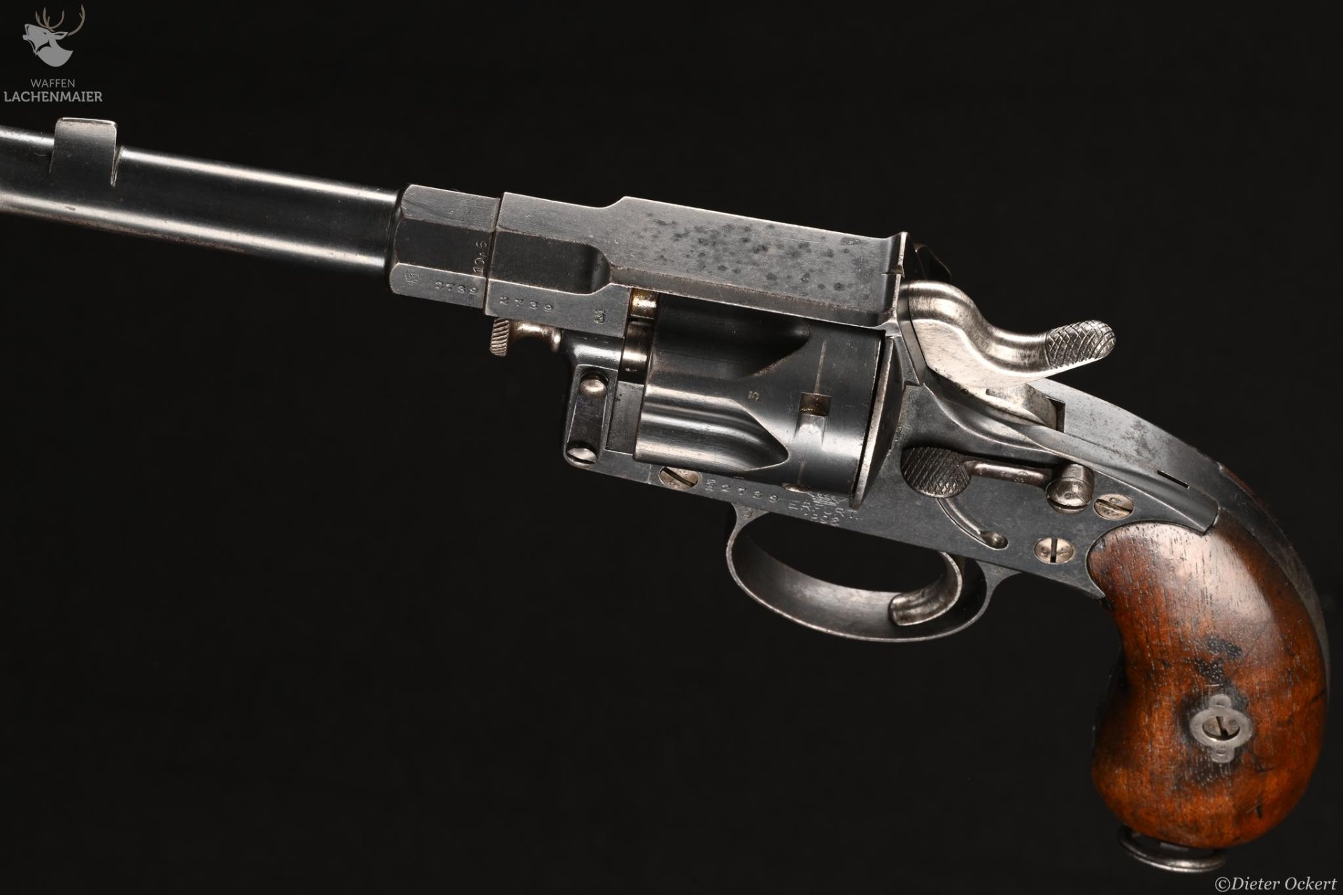 Erfurt 1894 Reichsrevolver M1883 Kaliber 10,6mmDtOrd – Bild 2