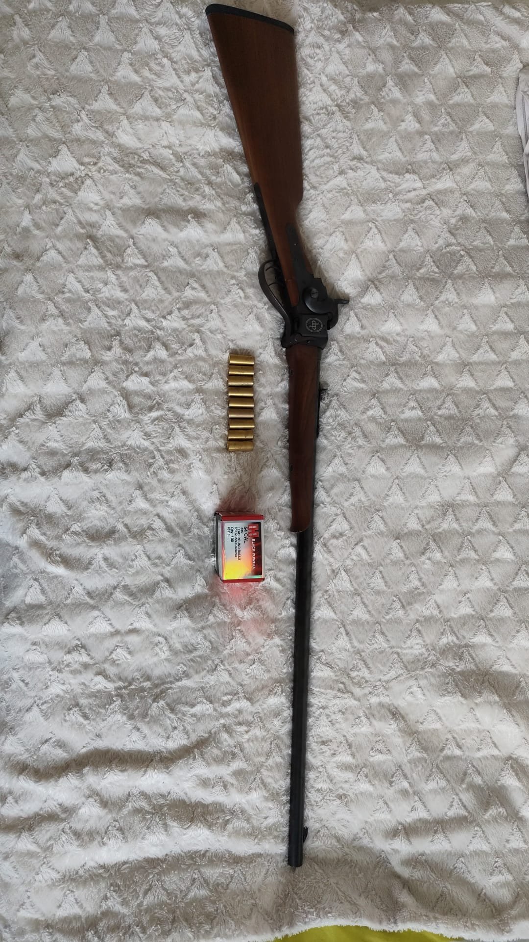 Pedersoli Western Sharps 1863 – Kal. .54 – Doppelstecher – neuwertig – Zubehör – Bild 5