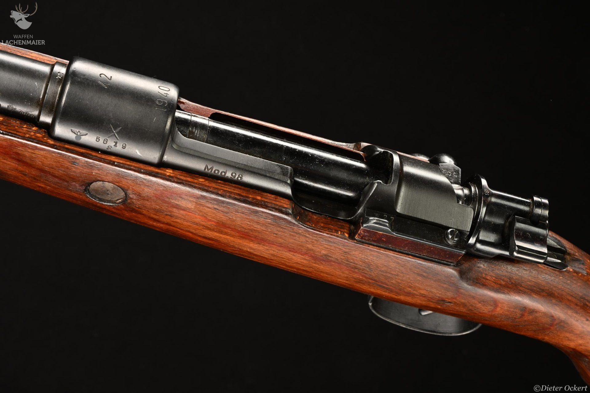 Mauser 1940 K98k Code 42 Kaliber 8x57IS – Bild 2